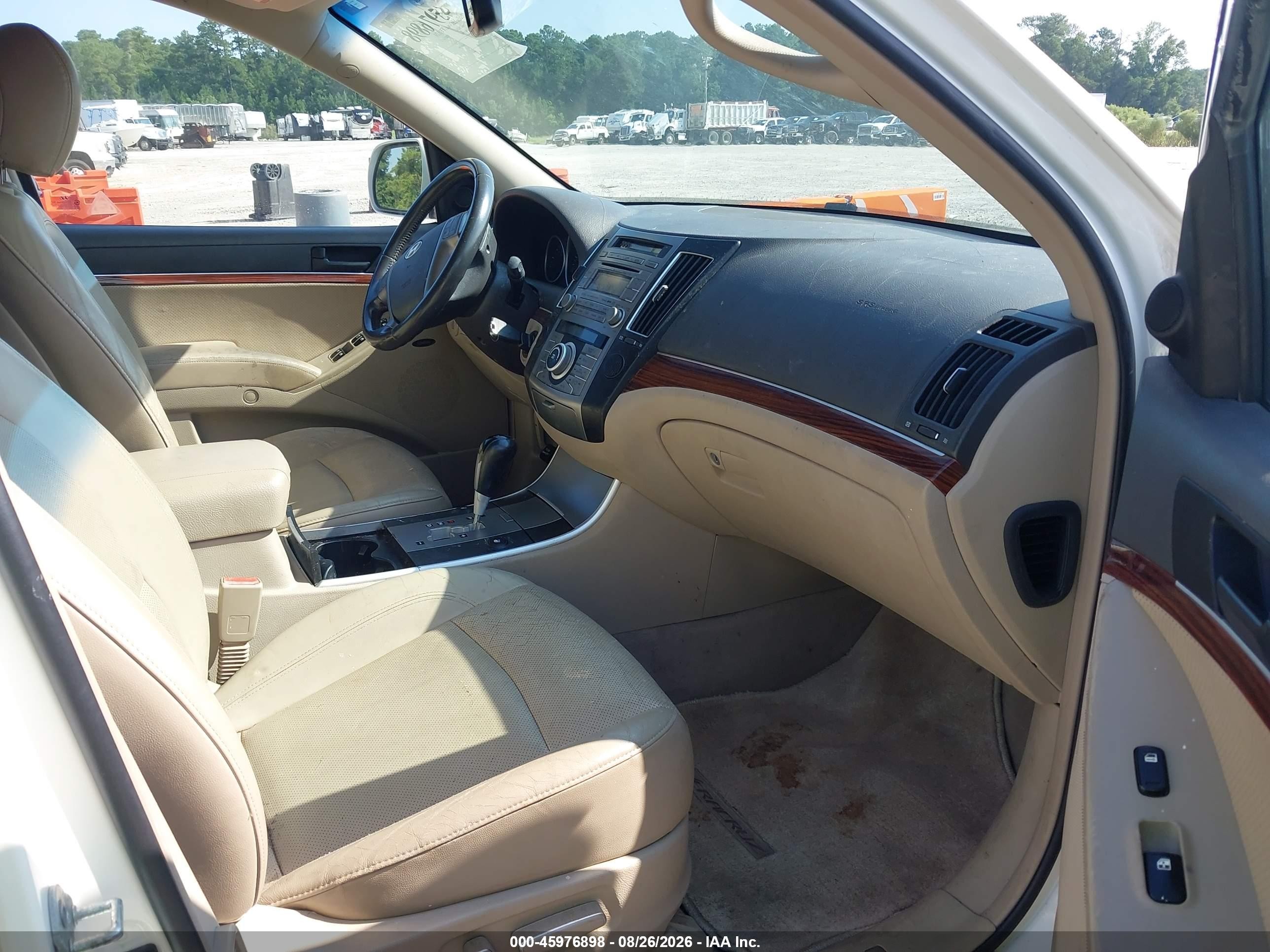 2008 Hyundai Veracruz Gls/limited/se White vin: KM8NU13C08U035949