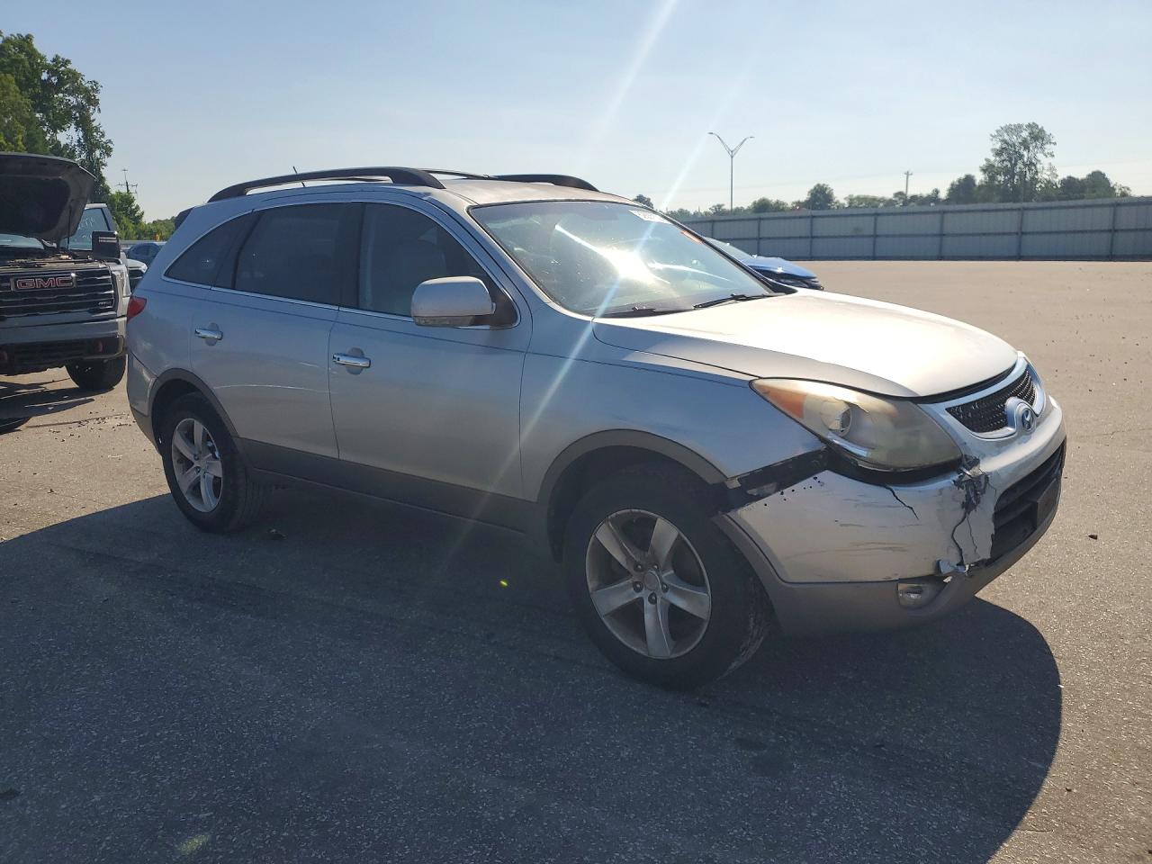 2008 Hyundai Veracruz Gls Серебряный vin: KM8NU13C08U061483