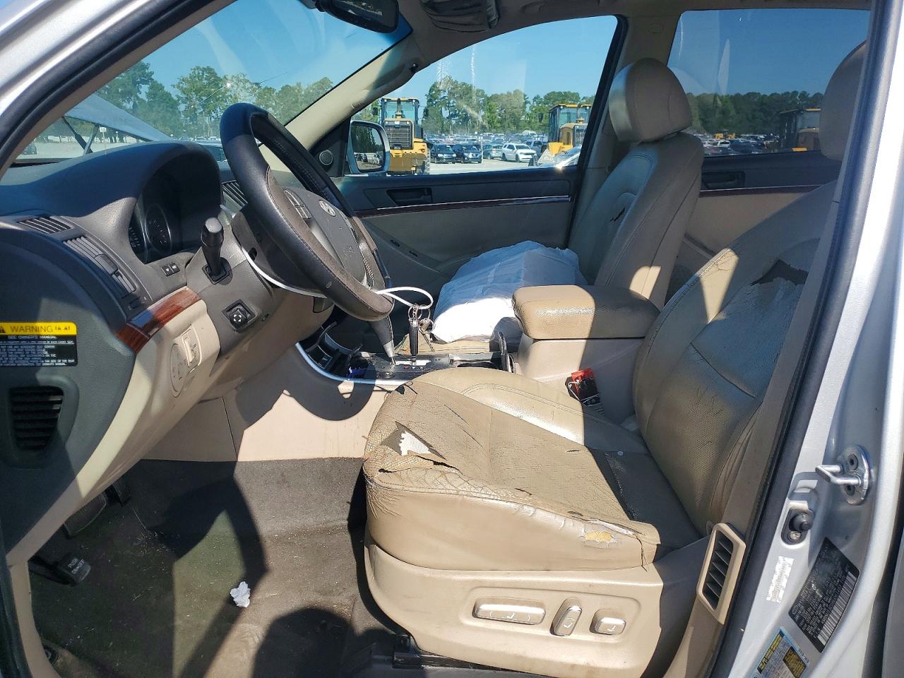 2008 Hyundai Veracruz Gls Серебряный vin: KM8NU13C08U061483