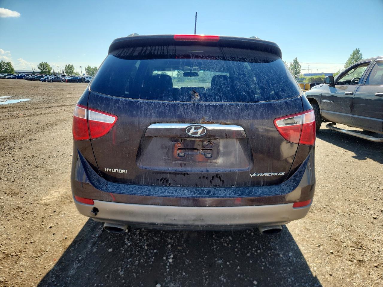 2008 Hyundai Veracruz Gls Burgundy vin: KM8NU13C08U075075