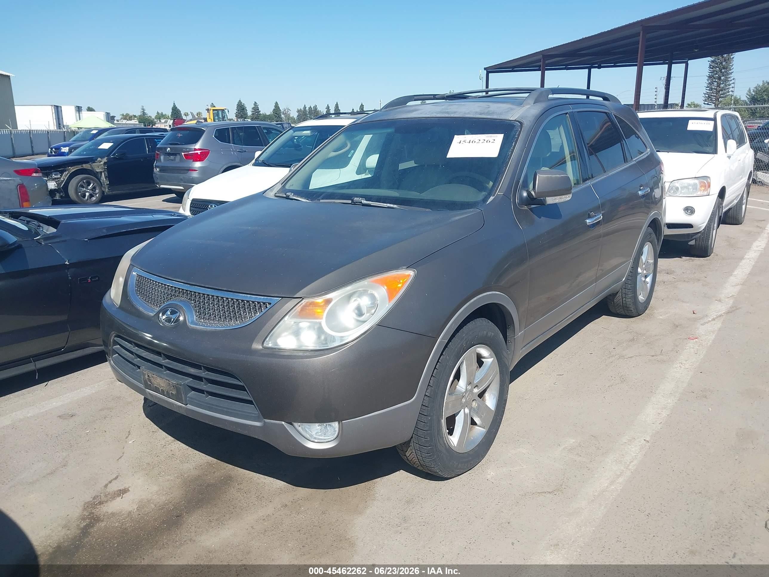 2009 Hyundai Veracruz Limited Коричневый vin: KM8NU13C09U082805