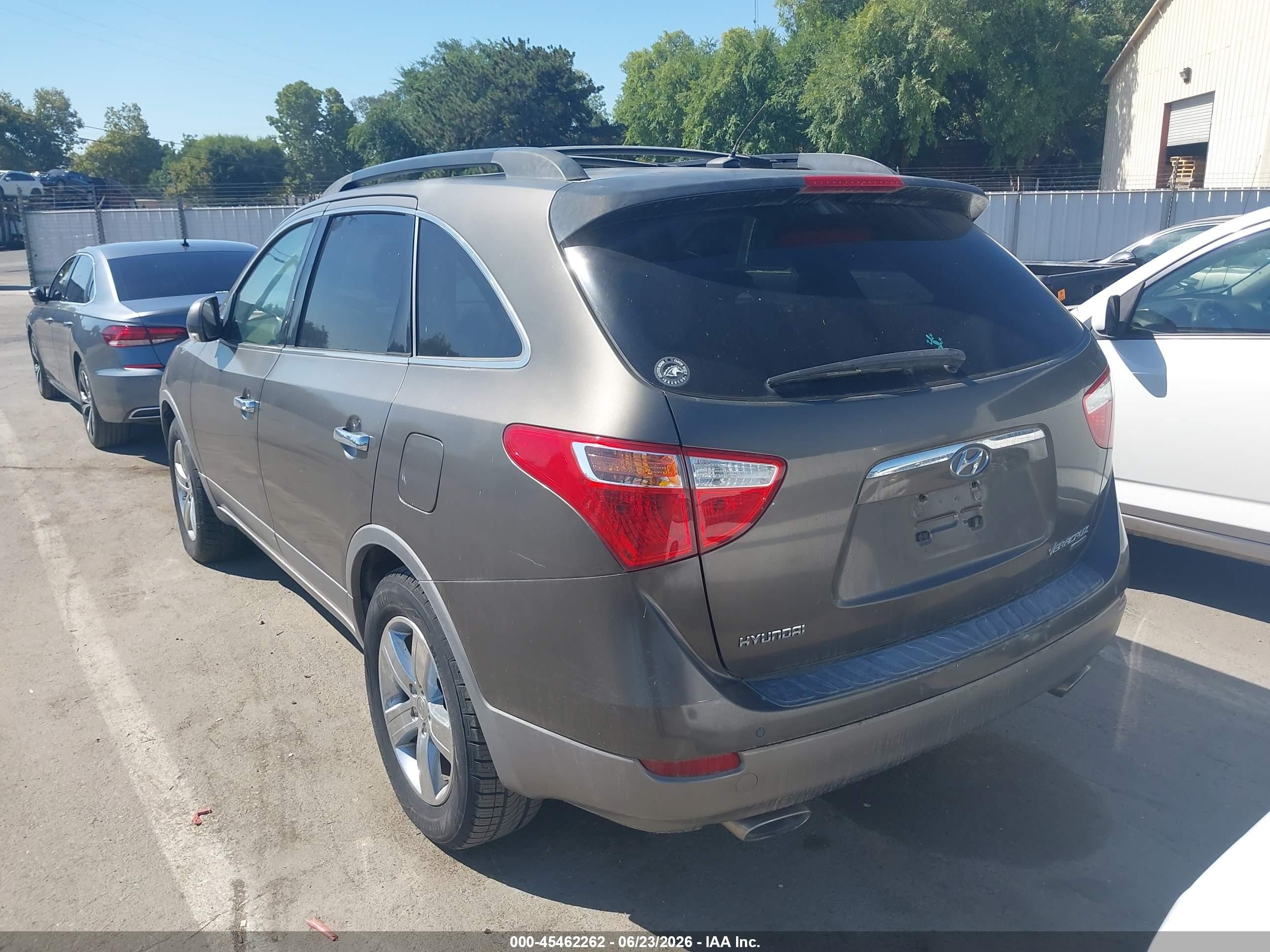 2009 Hyundai Veracruz Limited Коричневый vin: KM8NU13C09U082805