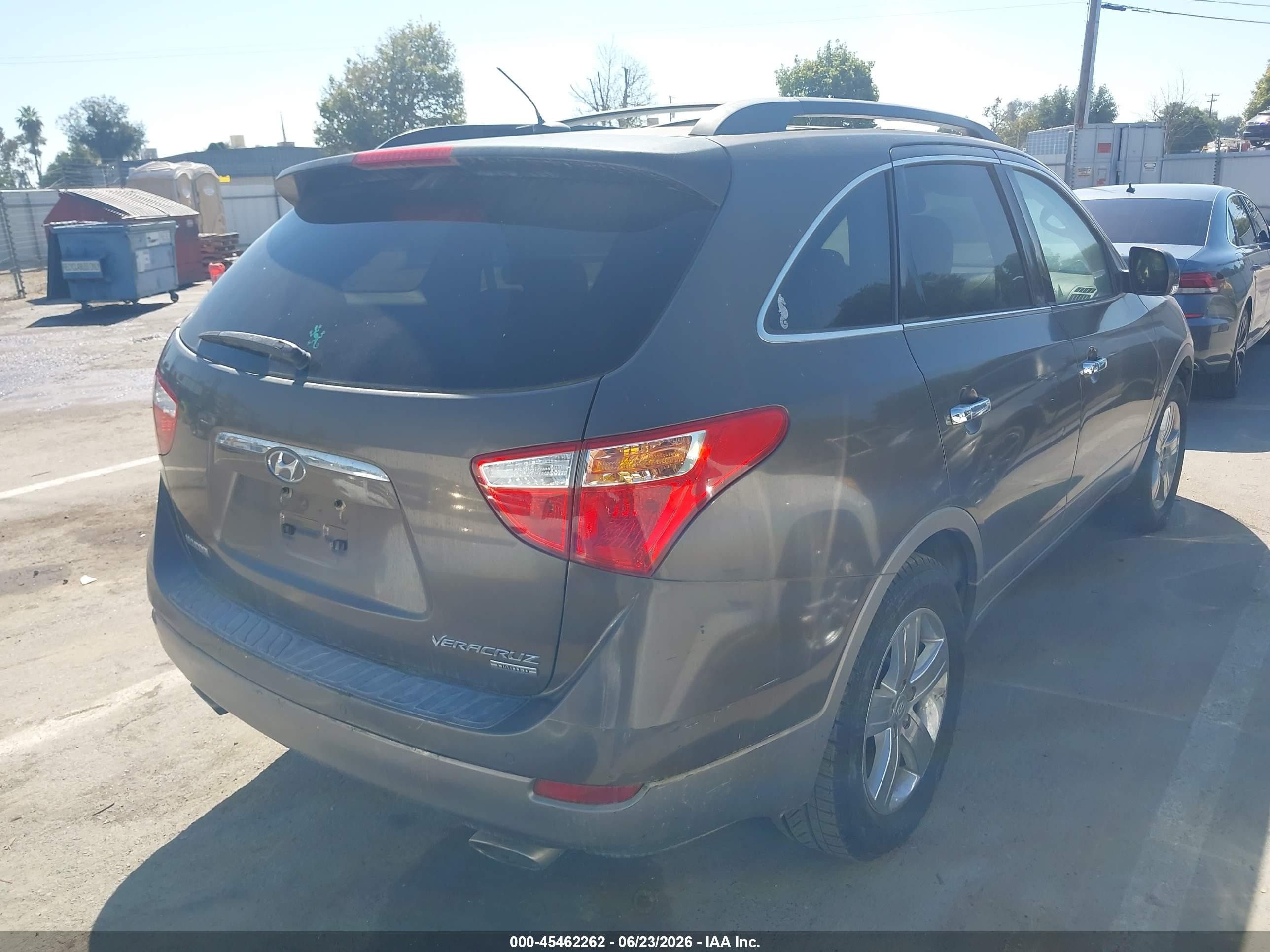 2009 Hyundai Veracruz Limited Коричневый vin: KM8NU13C09U082805