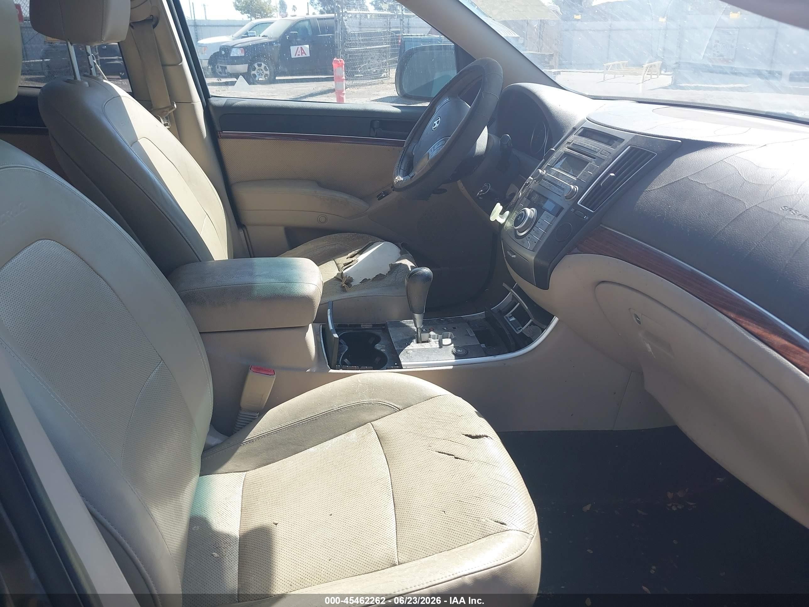 2009 Hyundai Veracruz Limited Коричневый vin: KM8NU13C09U082805