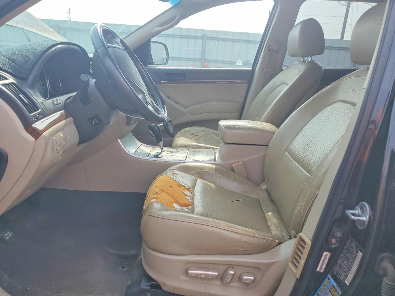 2008 Hyundai Veracruz Gls Black vin: KM8NU13C18U042196