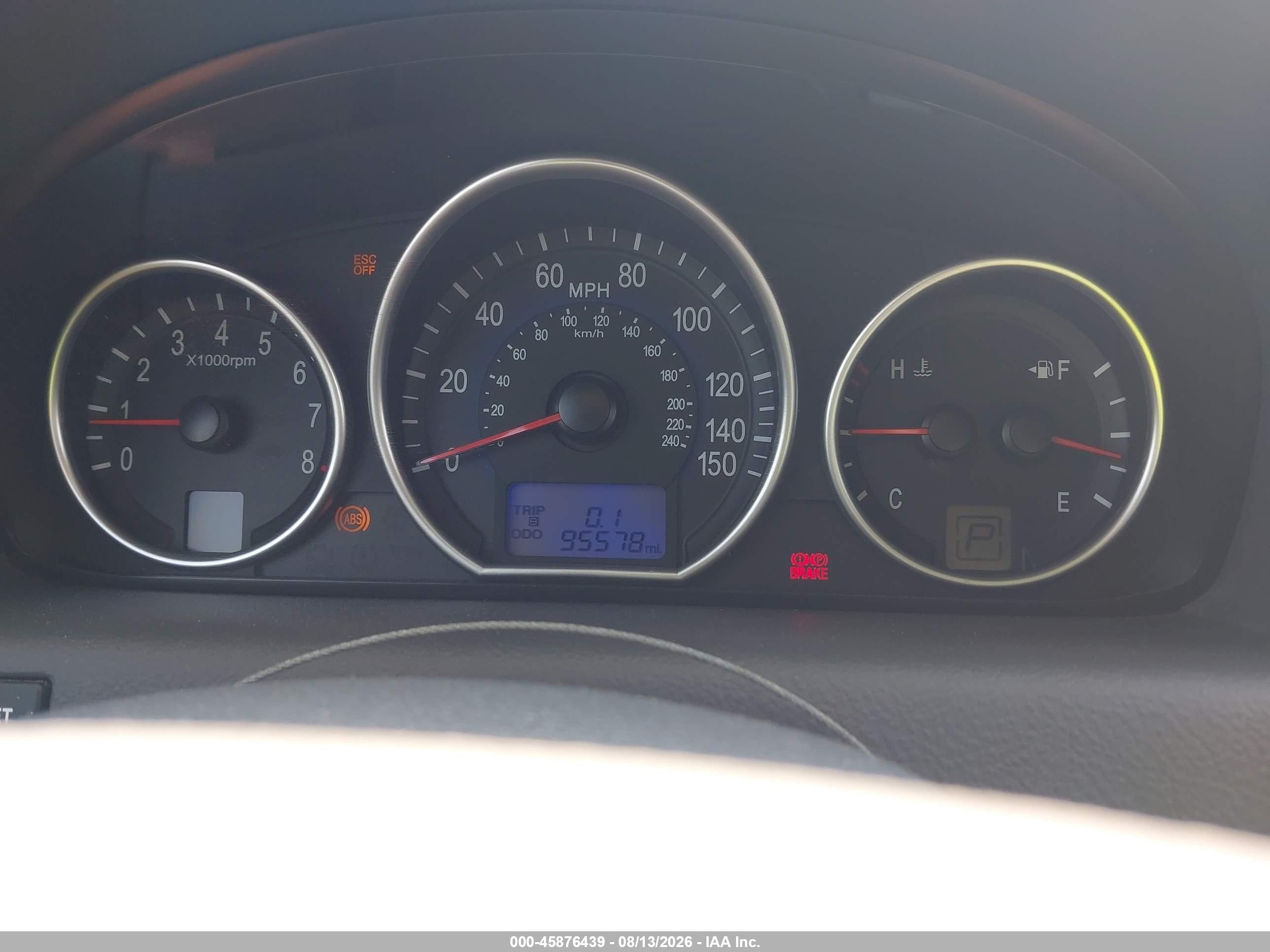 2008 Hyundai Veracruz Gls/limited/se Silver vin: KM8NU13C18U076803