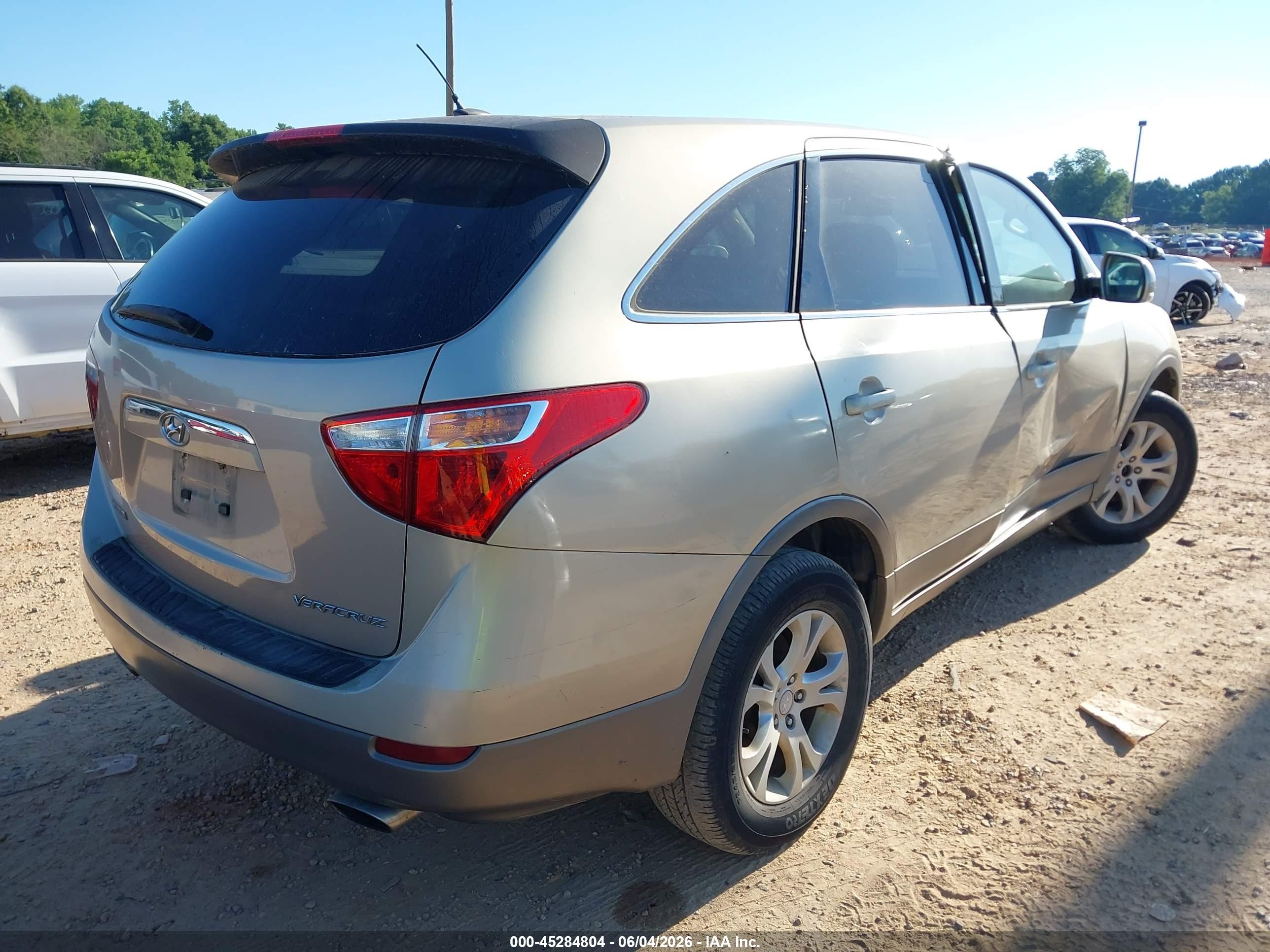 2008 Hyundai Veracruz Gls/limited/se Tan vin: KM8NU13C18U076848