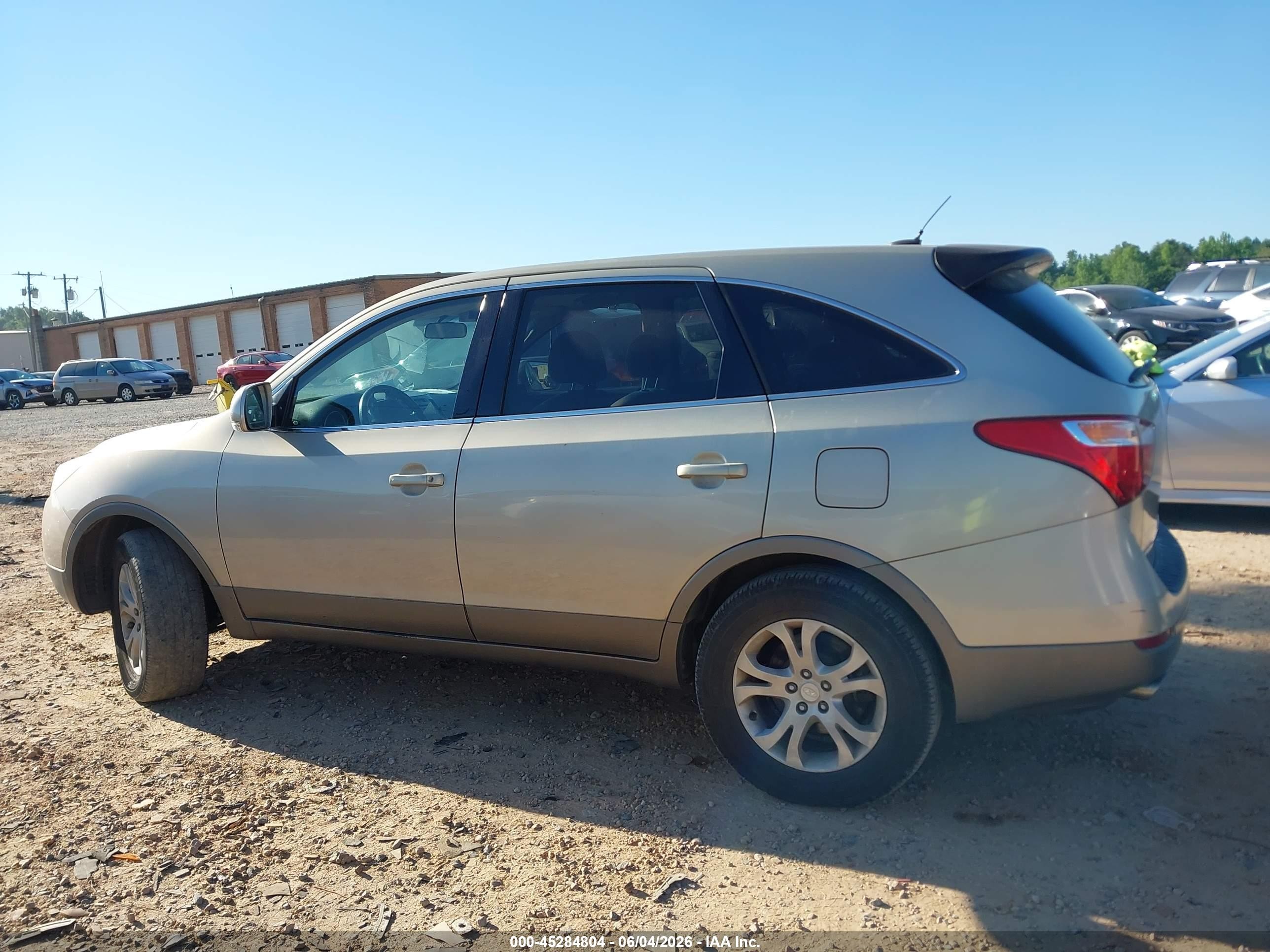 2008 Hyundai Veracruz Gls/limited/se Tan vin: KM8NU13C18U076848