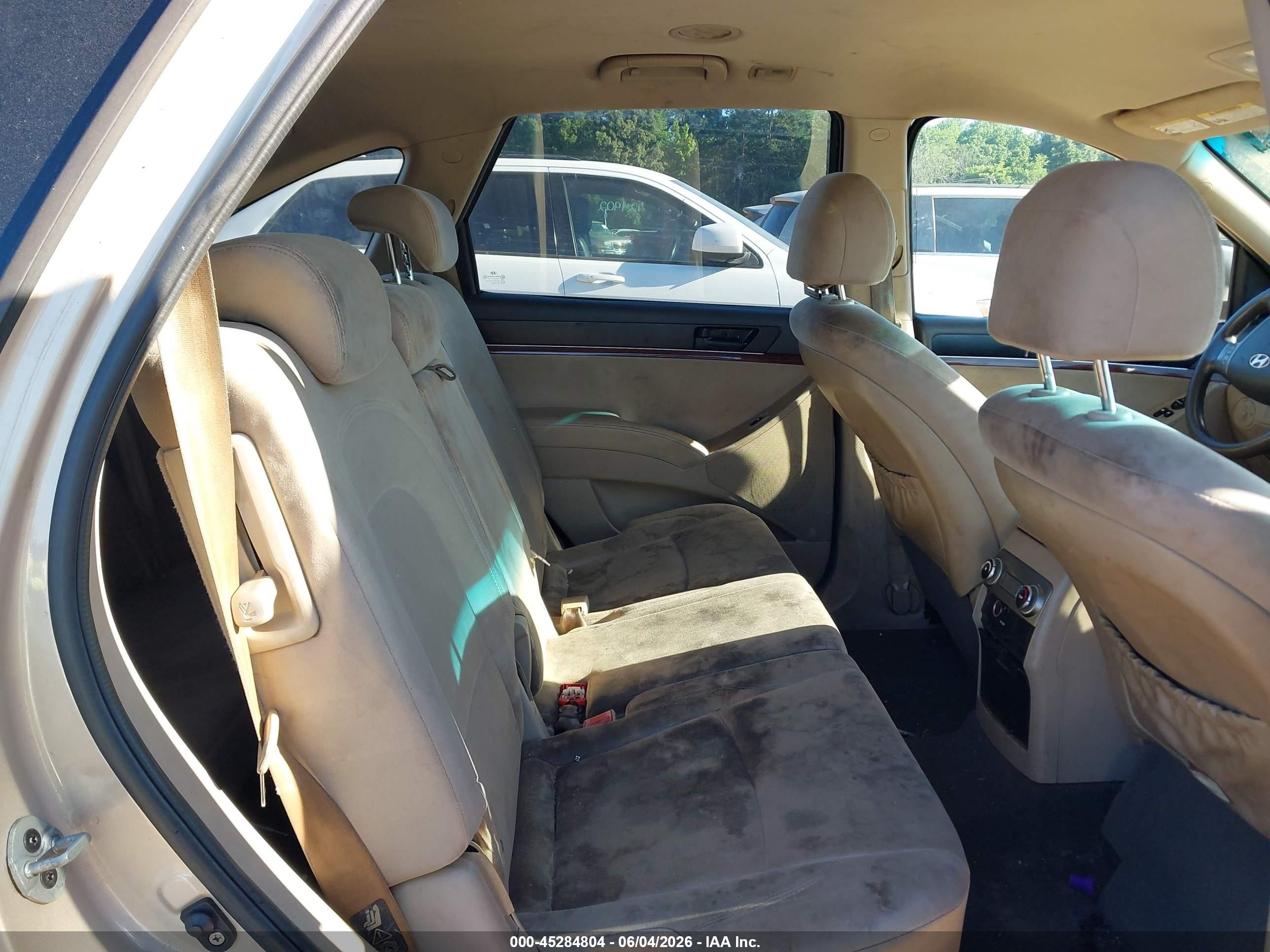 2008 Hyundai Veracruz Gls/limited/se Tan vin: KM8NU13C18U076848