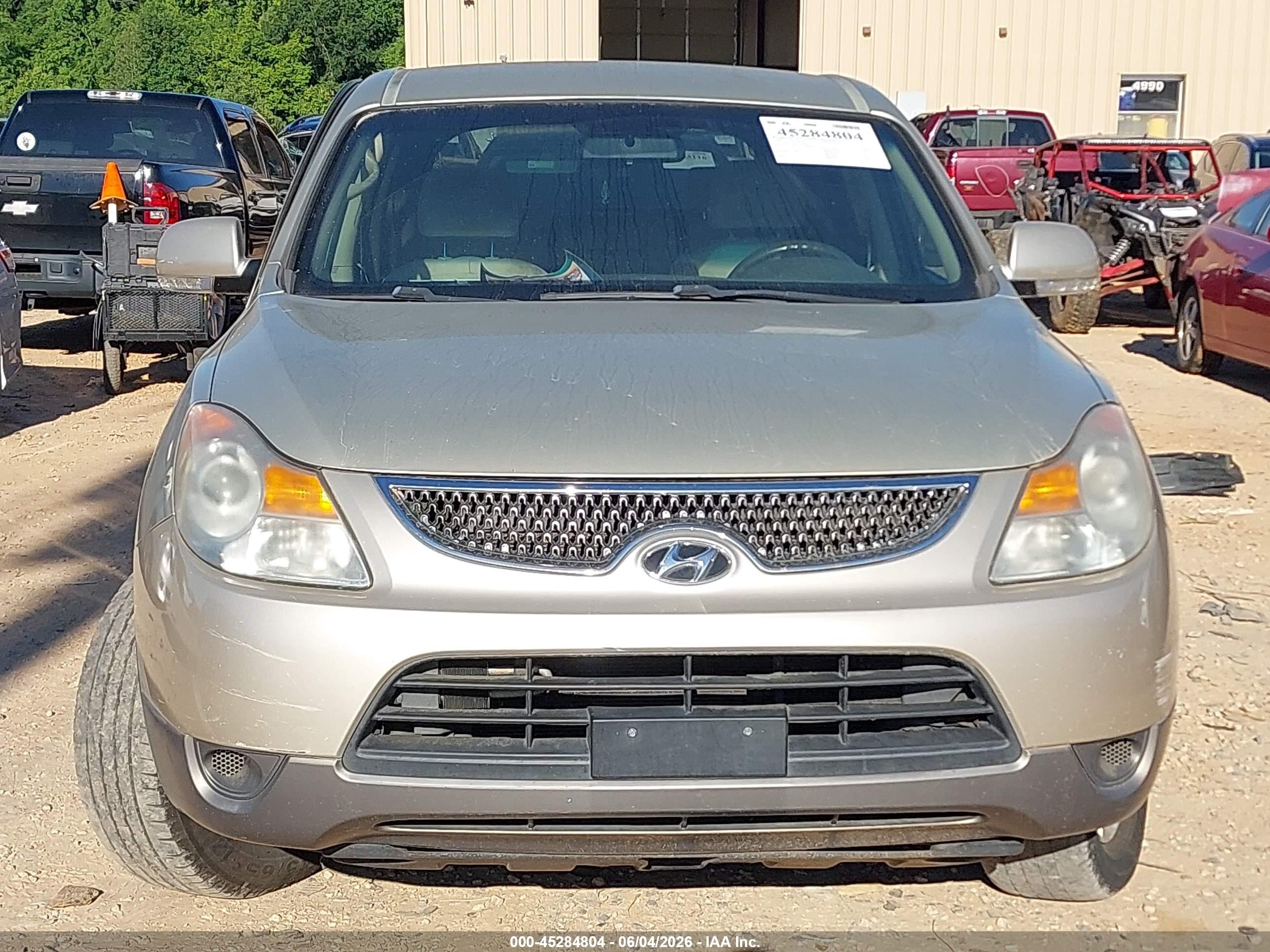 2008 Hyundai Veracruz Gls/limited/se Tan vin: KM8NU13C18U076848