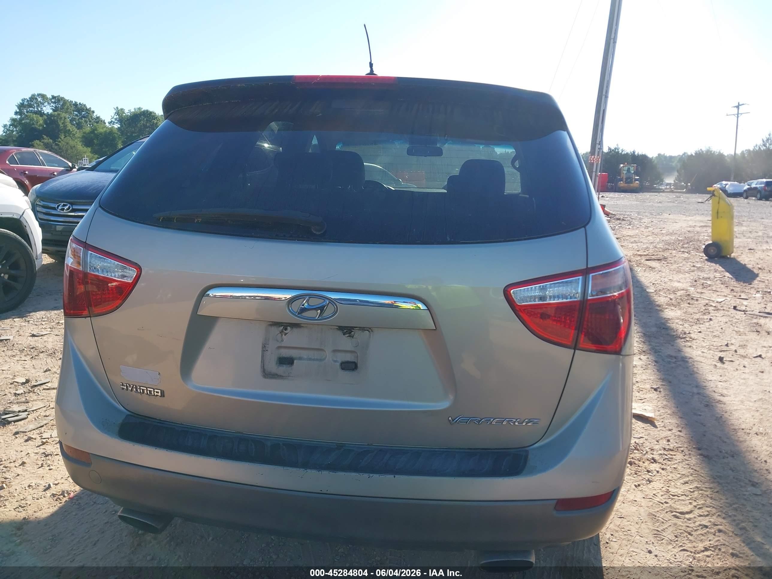 2008 Hyundai Veracruz Gls/limited/se Tan vin: KM8NU13C18U076848