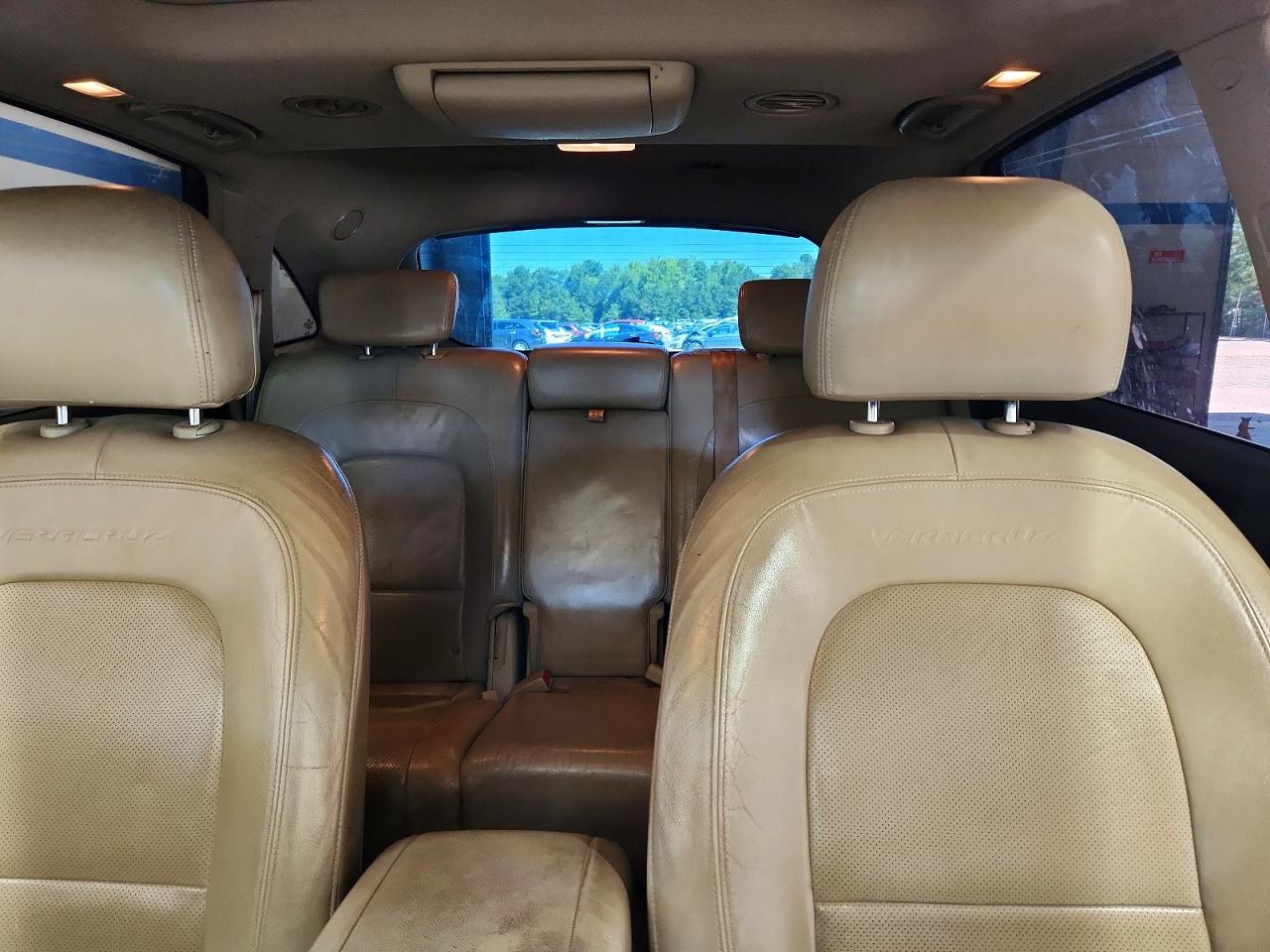 2007 Hyundai Veracruz Gls Blue vin: KM8NU13C27U023641