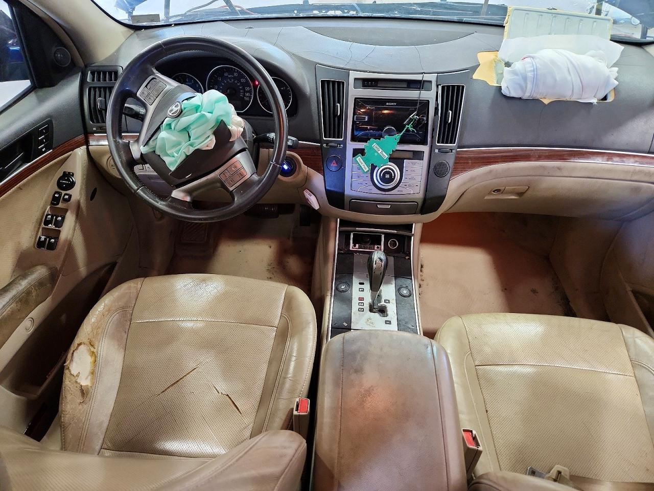 2007 Hyundai Veracruz Gls Blue vin: KM8NU13C27U023641