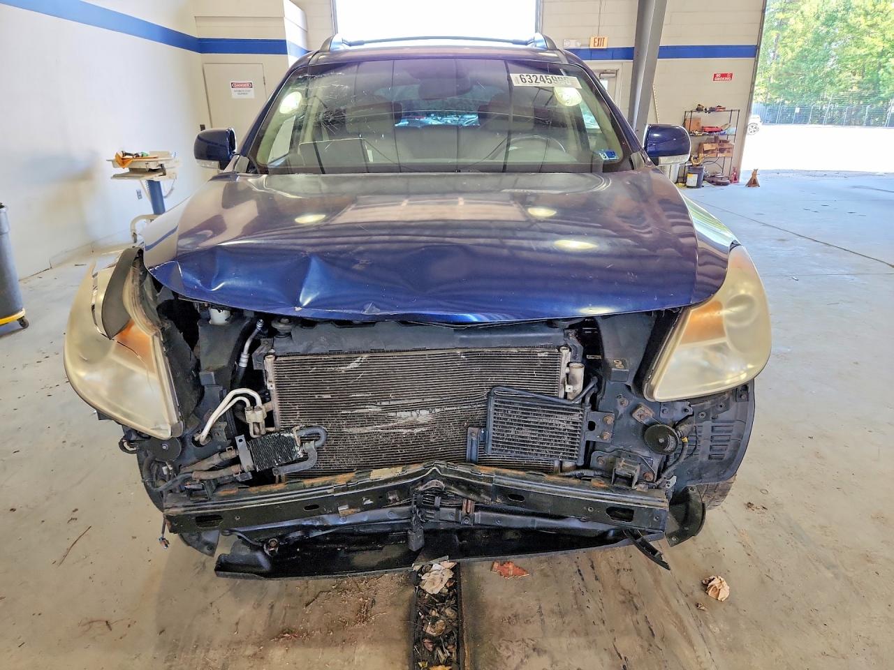 2007 Hyundai Veracruz Gls Blue vin: KM8NU13C27U023641