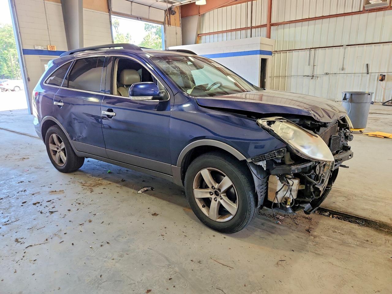 2007 Hyundai Veracruz Gls Blue vin: KM8NU13C27U023641