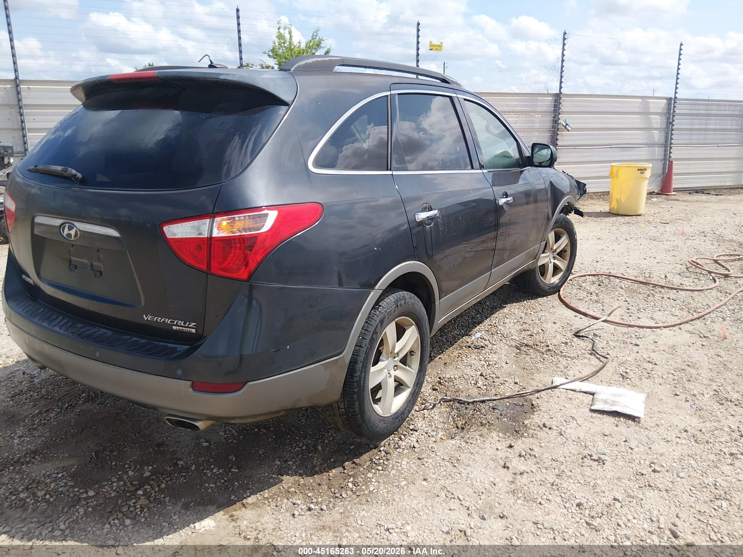 2008 Hyundai Veracruz Gls/limited/se Gray vin: KM8NU13C28U065194
