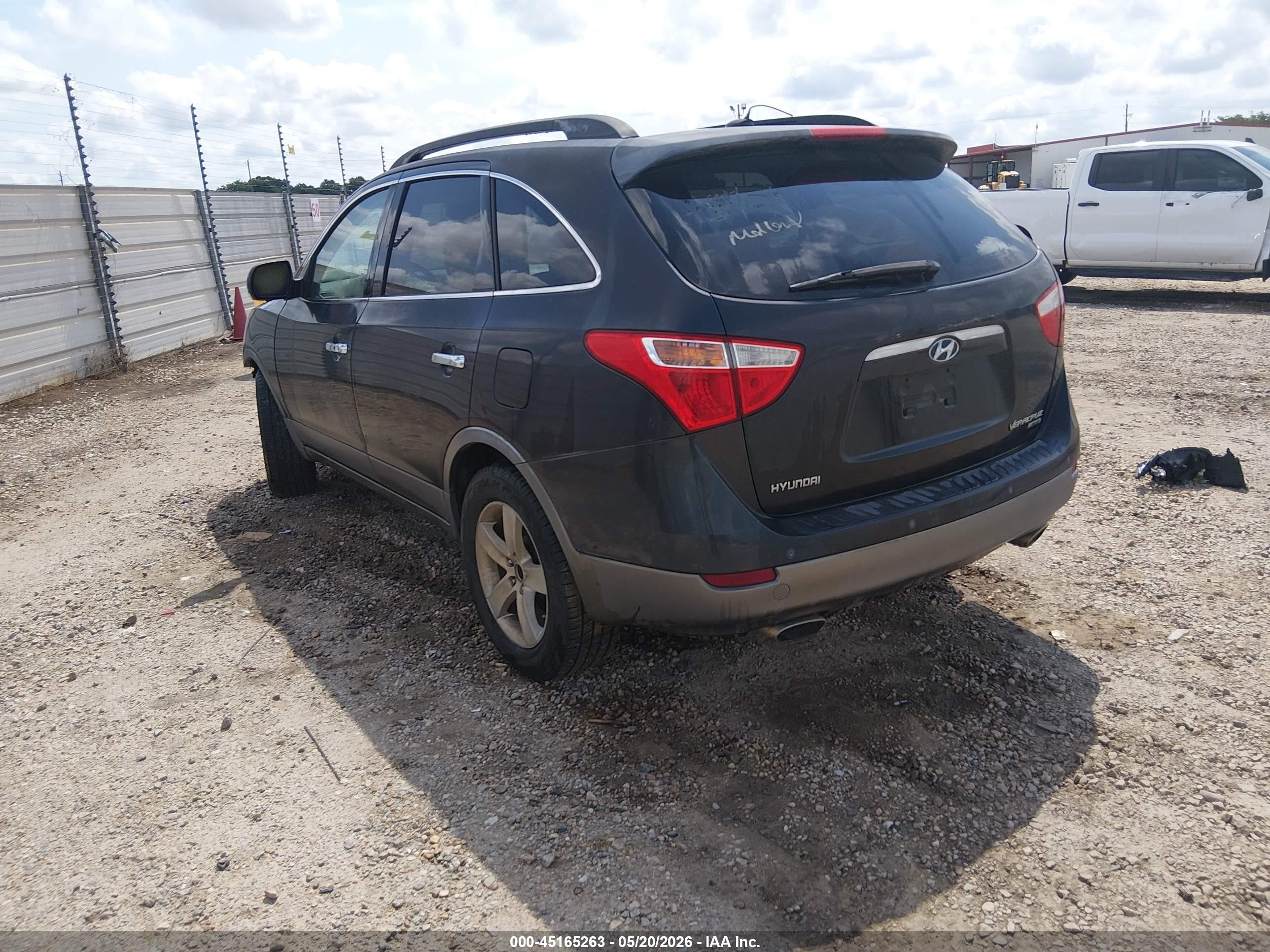 2008 Hyundai Veracruz Gls/limited/se Gray vin: KM8NU13C28U065194