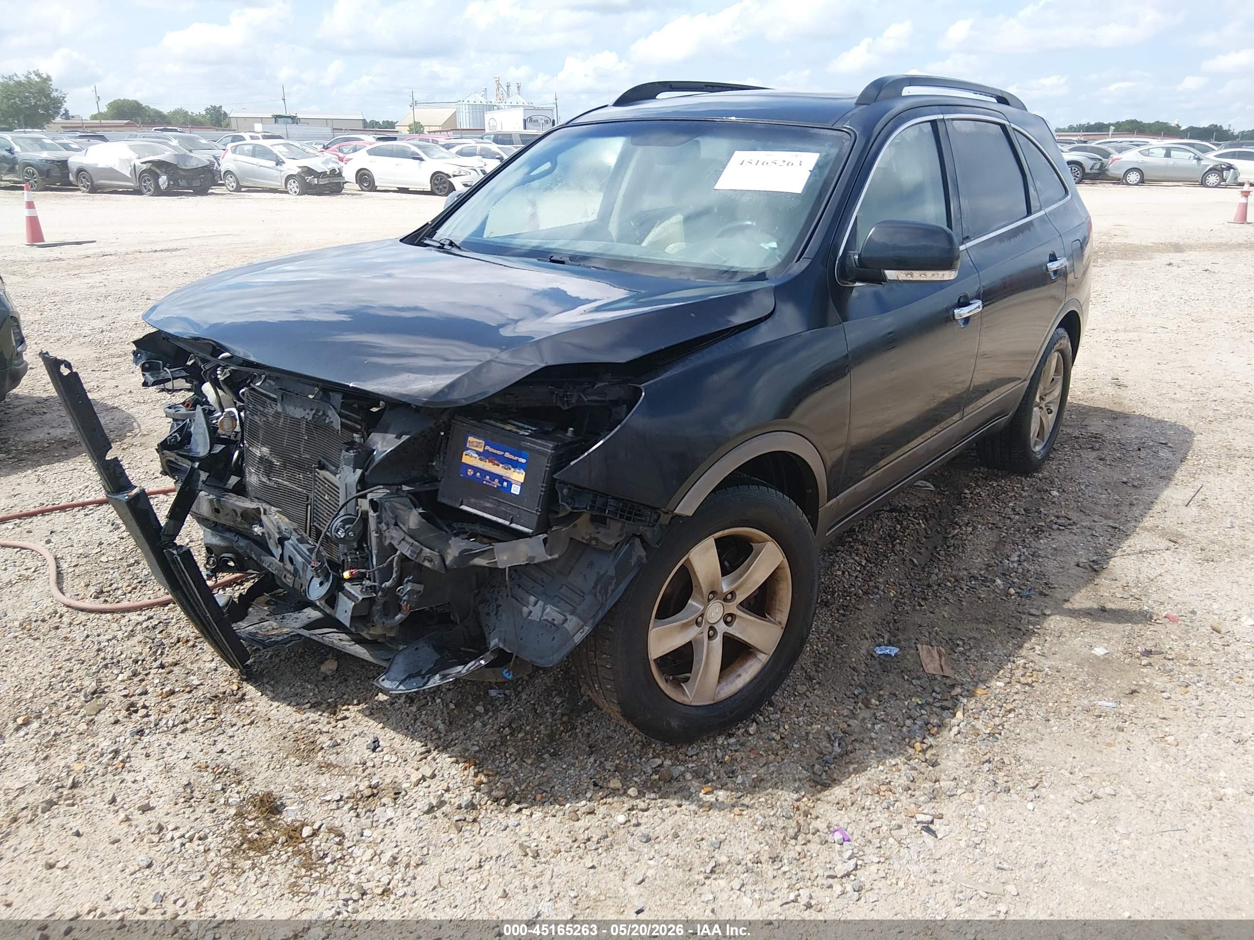 2008 Hyundai Veracruz Gls/limited/se Gray vin: KM8NU13C28U065194