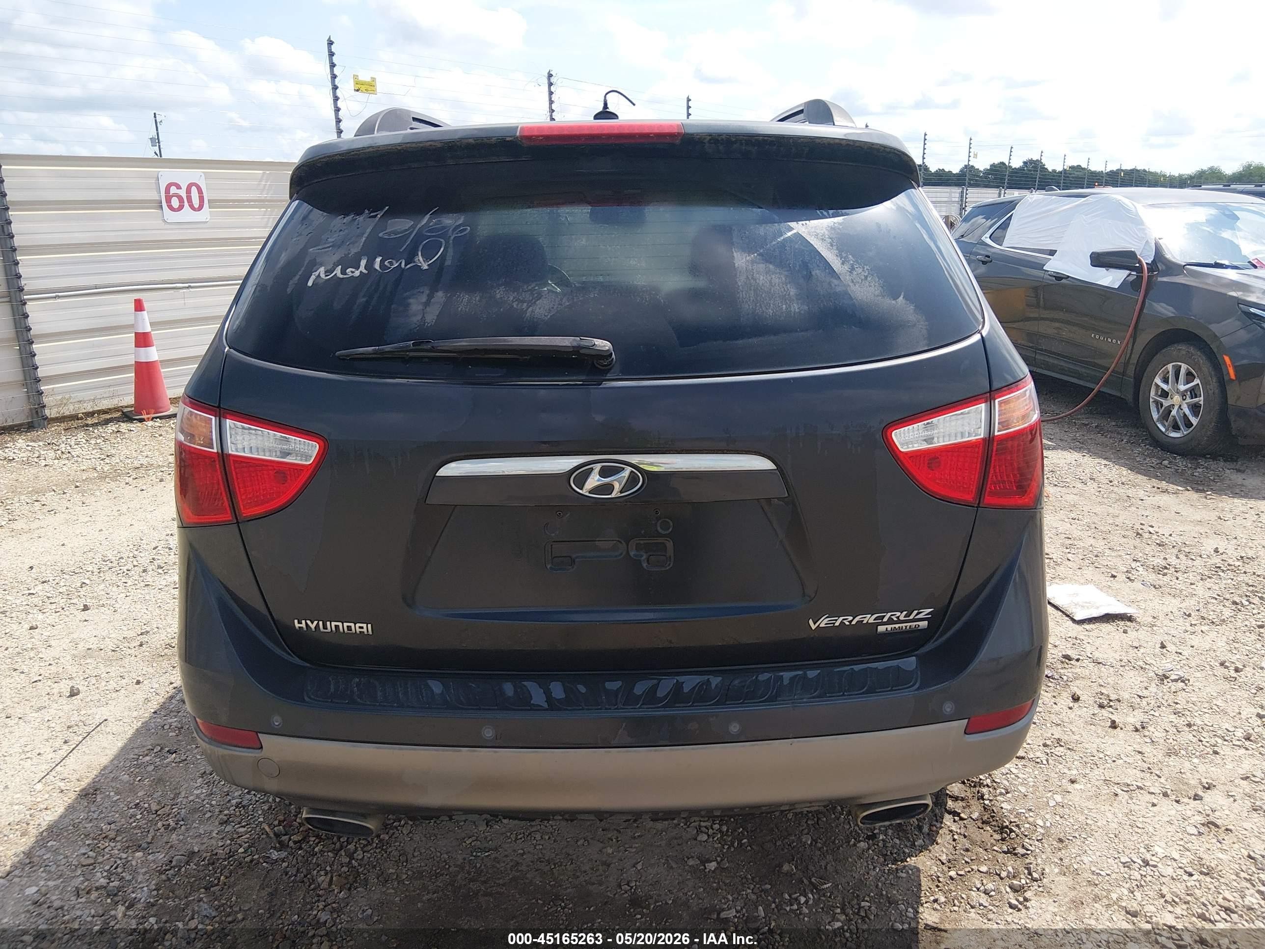 2008 Hyundai Veracruz Gls/limited/se Gray vin: KM8NU13C28U065194