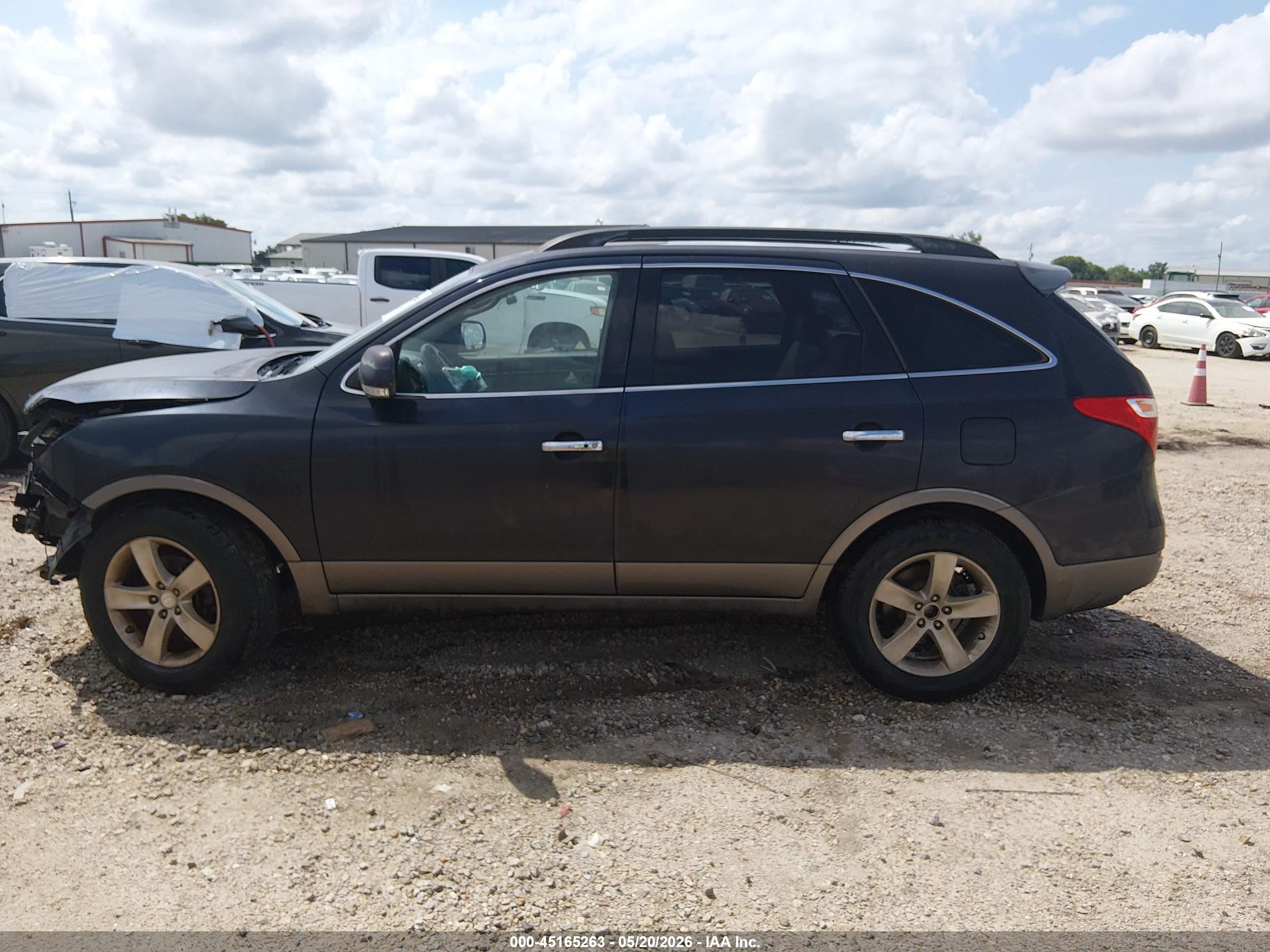 2008 Hyundai Veracruz Gls/limited/se Gray vin: KM8NU13C28U065194