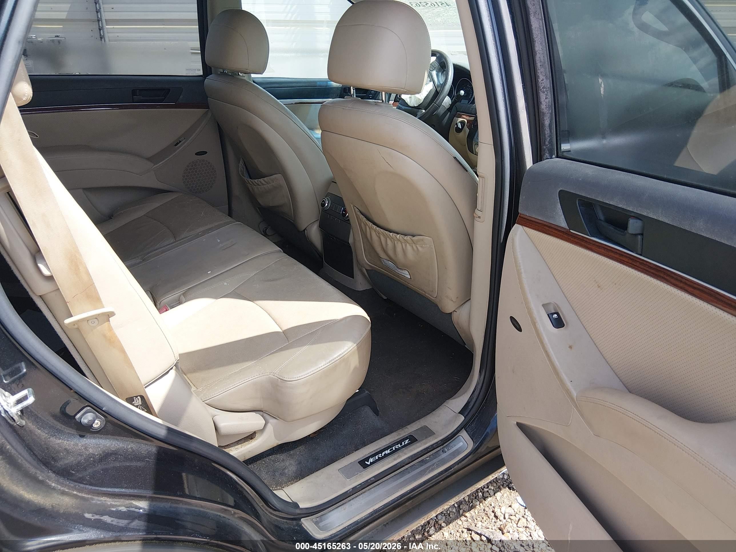 2008 Hyundai Veracruz Gls/limited/se Gray vin: KM8NU13C28U065194