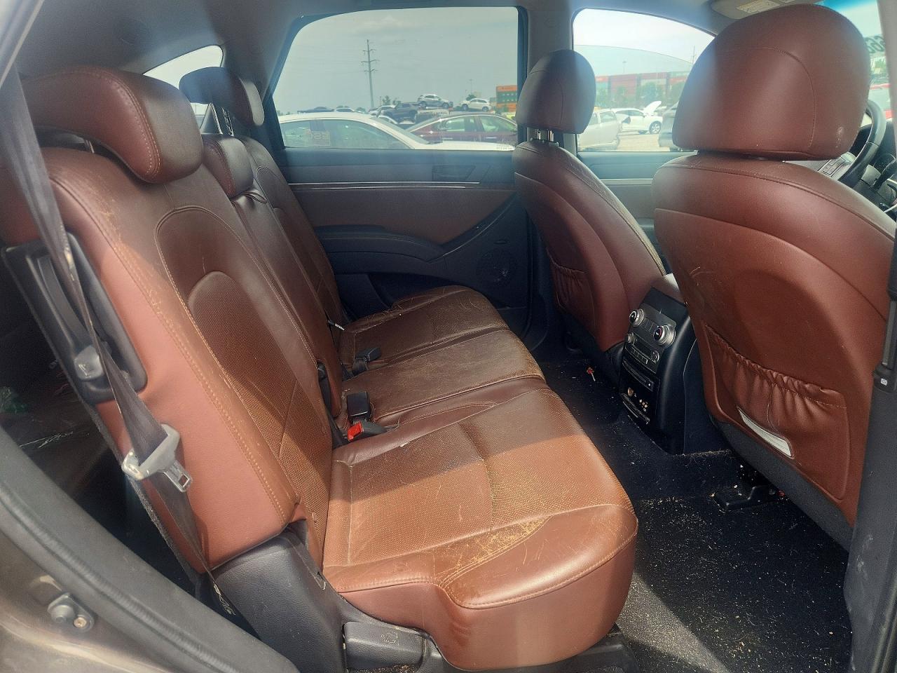2008 Hyundai Veracruz Gls Gray vin: KM8NU13C38U074194