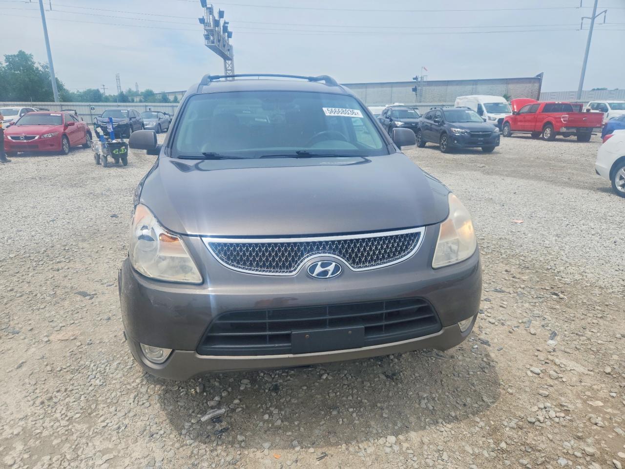 2008 Hyundai Veracruz Gls Gray vin: KM8NU13C38U074194
