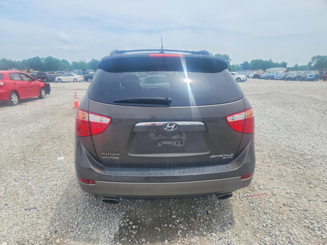 2008 Hyundai Veracruz Gls Gray vin: KM8NU13C38U074194