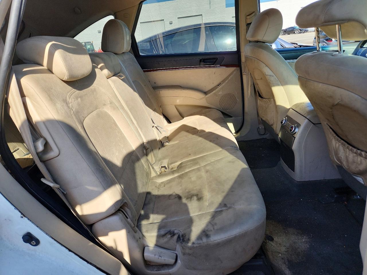 2009 Hyundai Veracruz Gls White vin: KM8NU13C39U082684