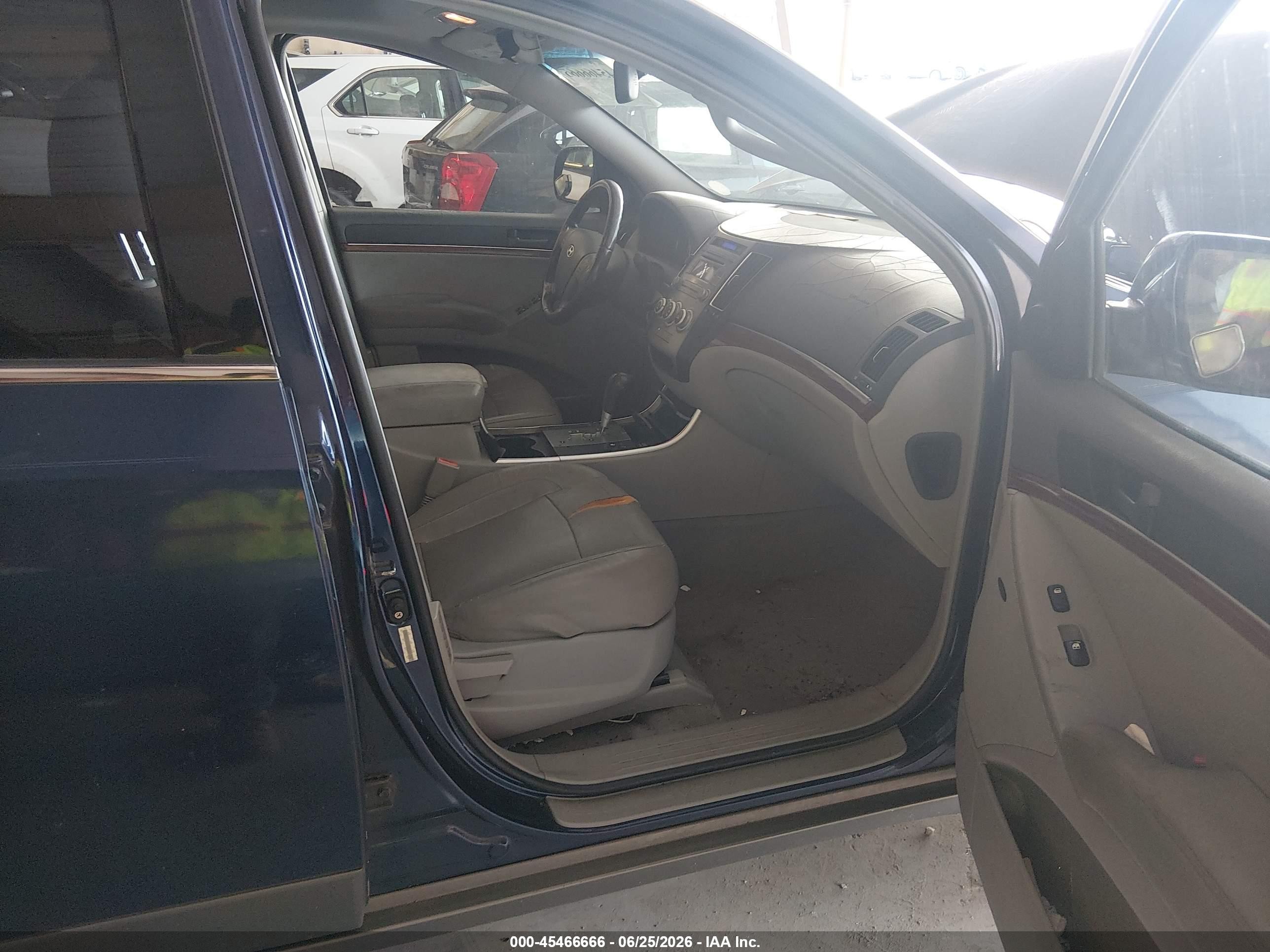 2007 Hyundai Veracruz Gls/limited/se Blue vin: KM8NU13C47U006498