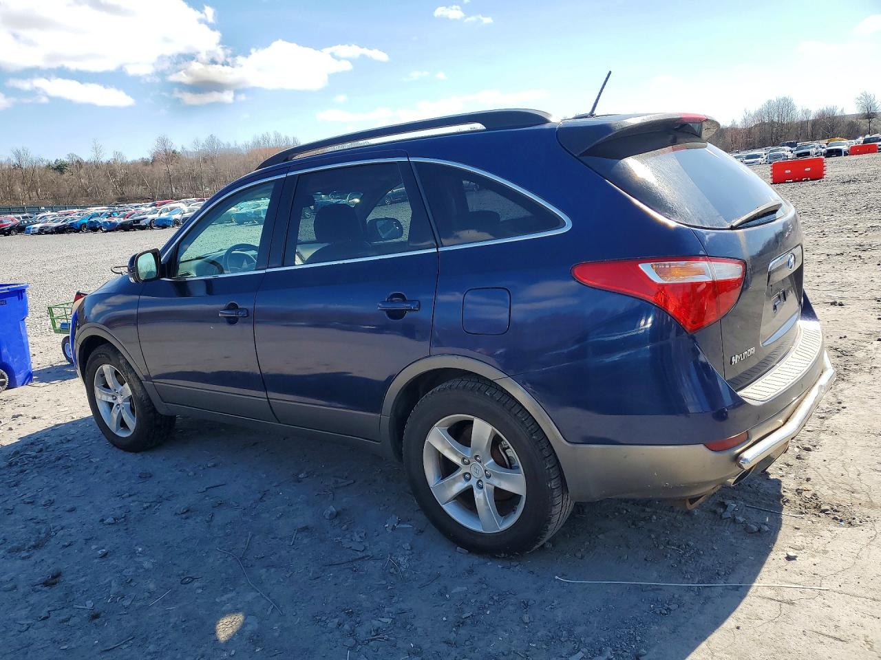 2007 Hyundai Veracruz Gls Синий vin: KM8NU13C47U007800