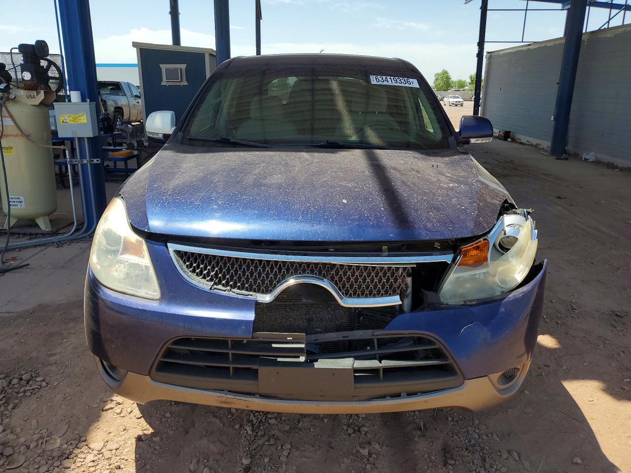 2007 Hyundai Veracruz Gls Blue vin: KM8NU13C47U017601