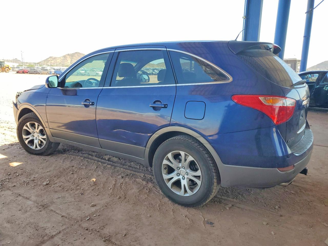 2007 Hyundai Veracruz Gls Blue vin: KM8NU13C47U017601