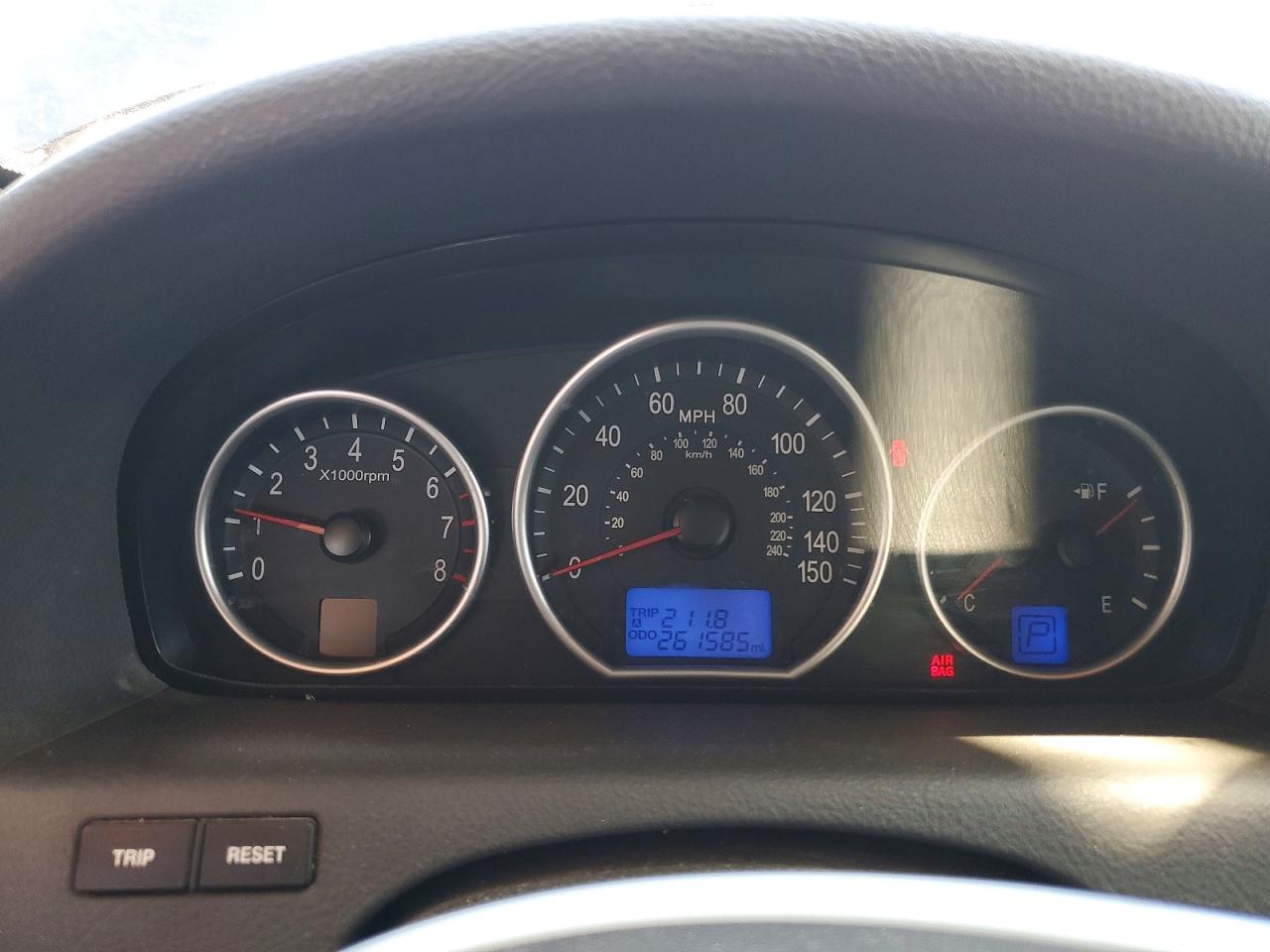 2007 Hyundai Veracruz Gls Blue vin: KM8NU13C47U017601