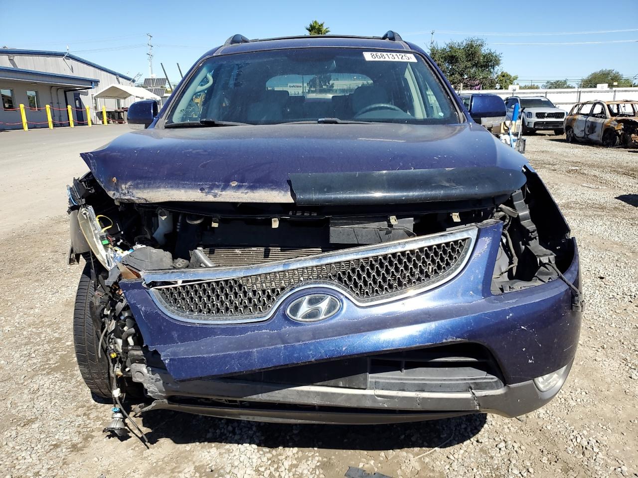 2008 Hyundai Veracruz Gls Синий vin: KM8NU13C48U039972