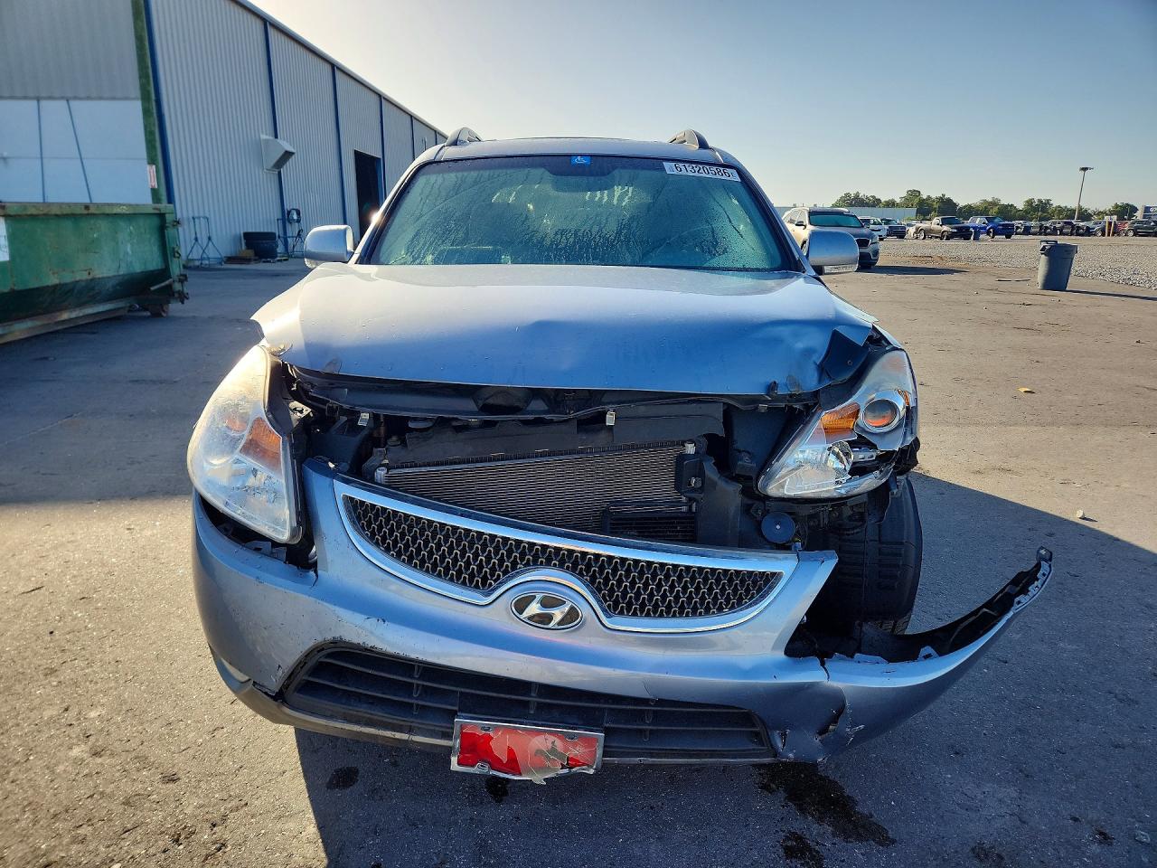 2008 Hyundai Veracruz Gls Синий vin: KM8NU13C48U040572