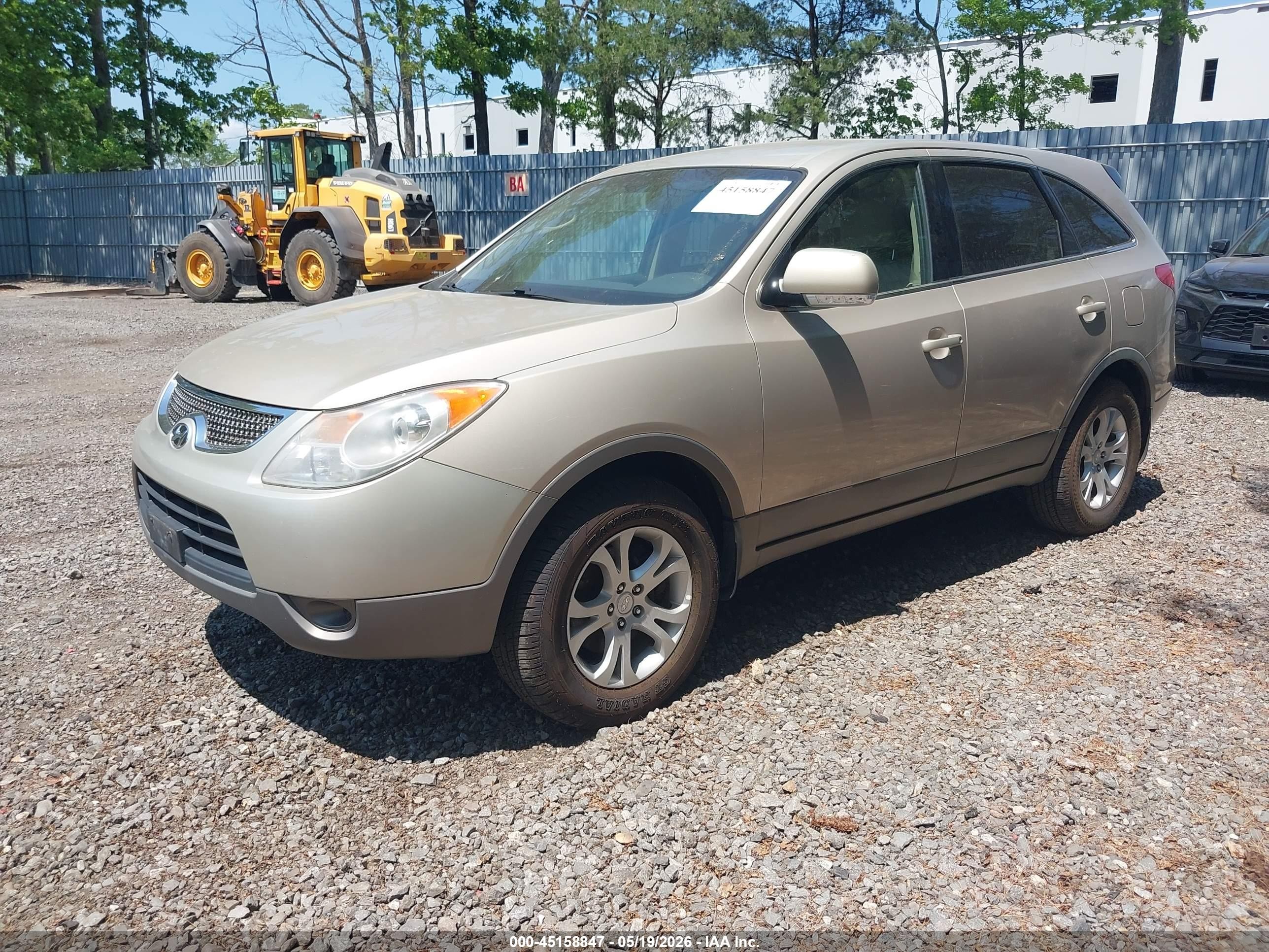 2008 Hyundai Veracruz Gls/limited/se Tan vin: KM8NU13C48U072907