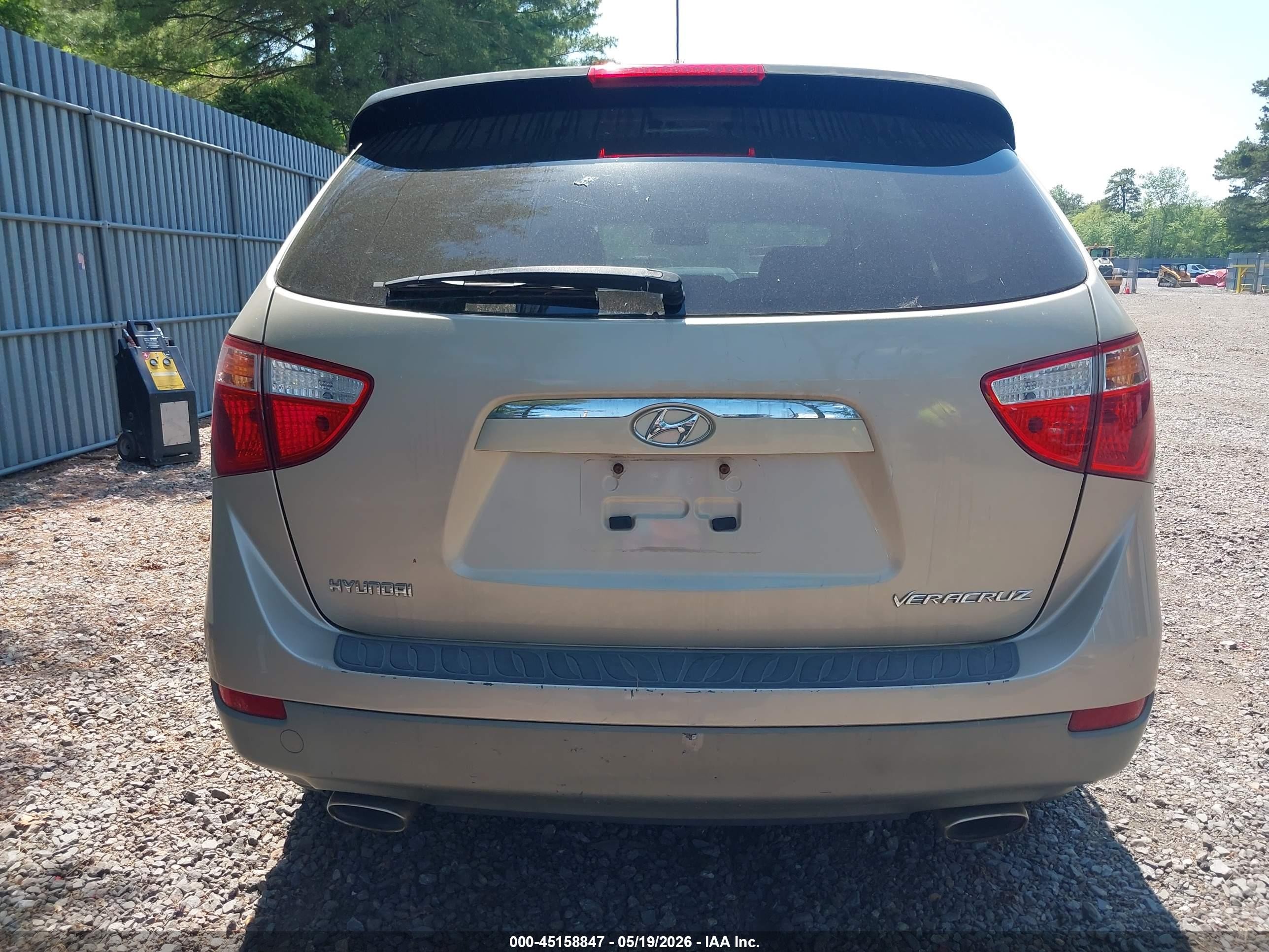 2008 Hyundai Veracruz Gls/limited/se Tan vin: KM8NU13C48U072907