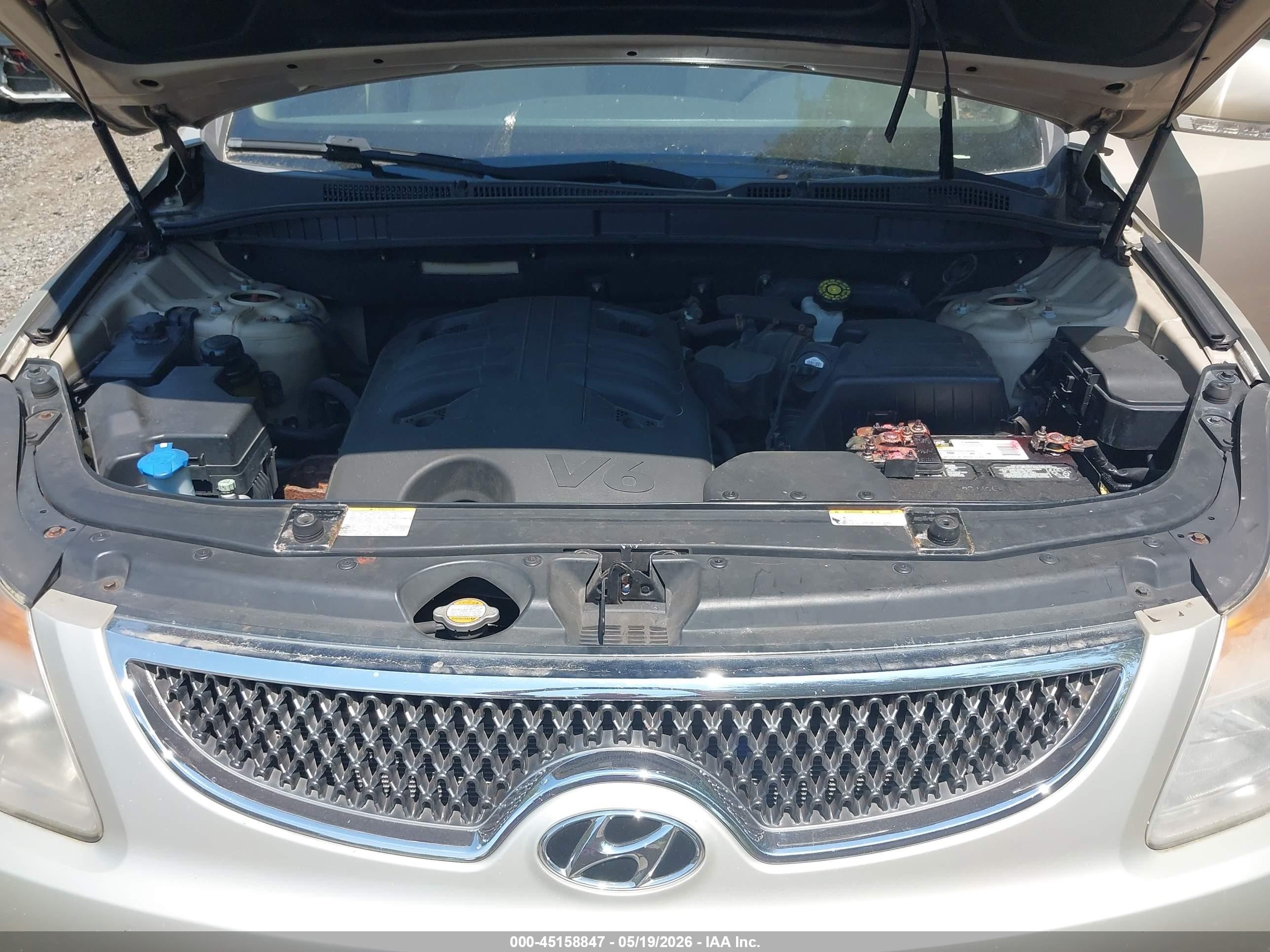 2008 Hyundai Veracruz Gls/limited/se Tan vin: KM8NU13C48U072907