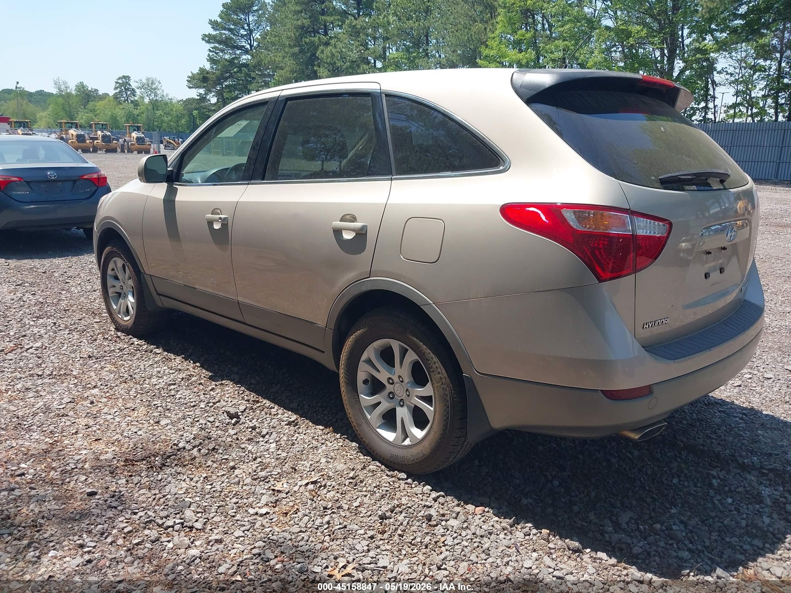 2008 Hyundai Veracruz Gls/limited/se Tan vin: KM8NU13C48U072907