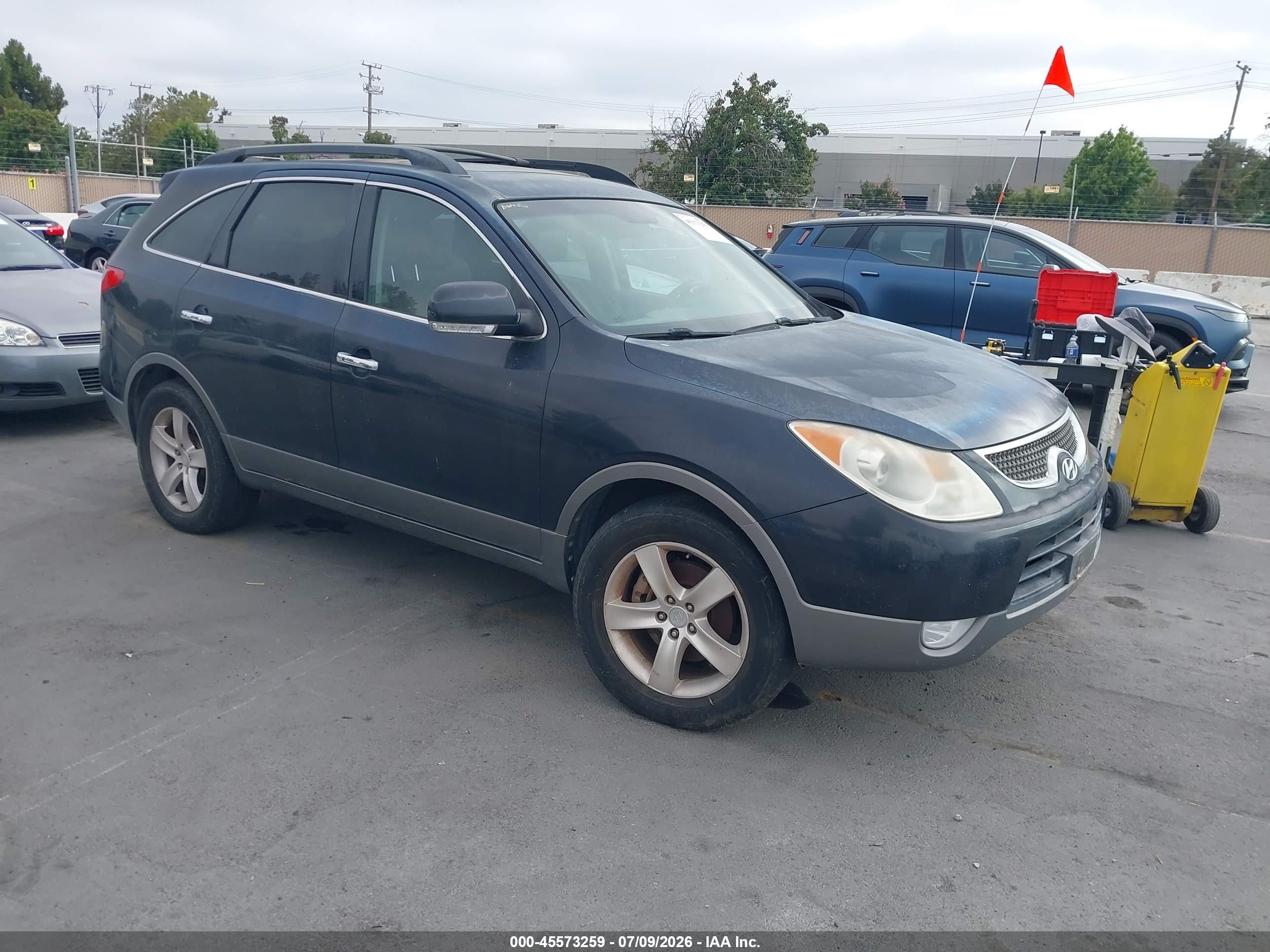 2008 Hyundai Veracruz Gls/limited/se Dark Blue vin: KM8NU13C68U038905