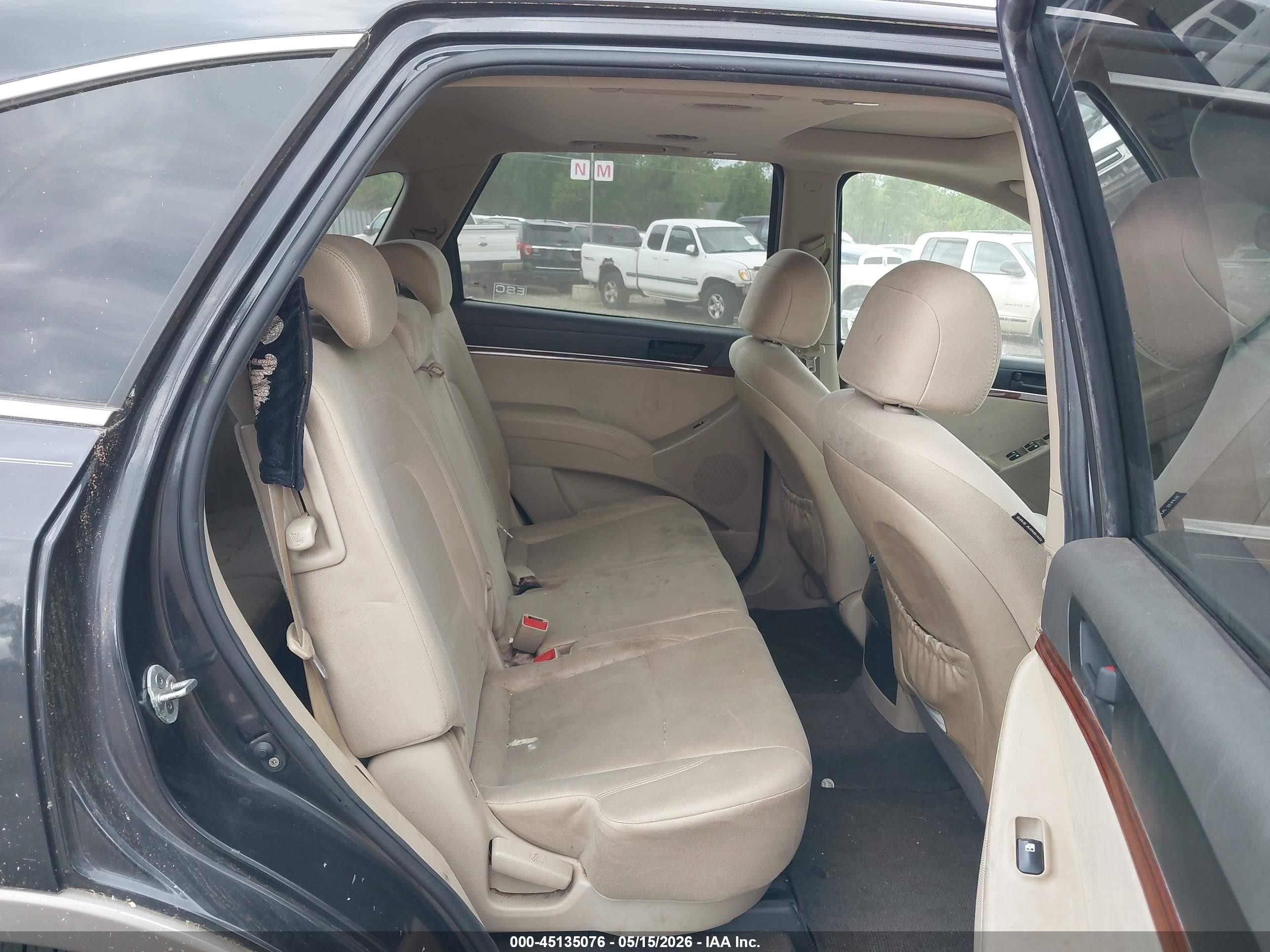 2009 Hyundai Veracruz Gls Dark Blue vin: KM8NU13C69U079603