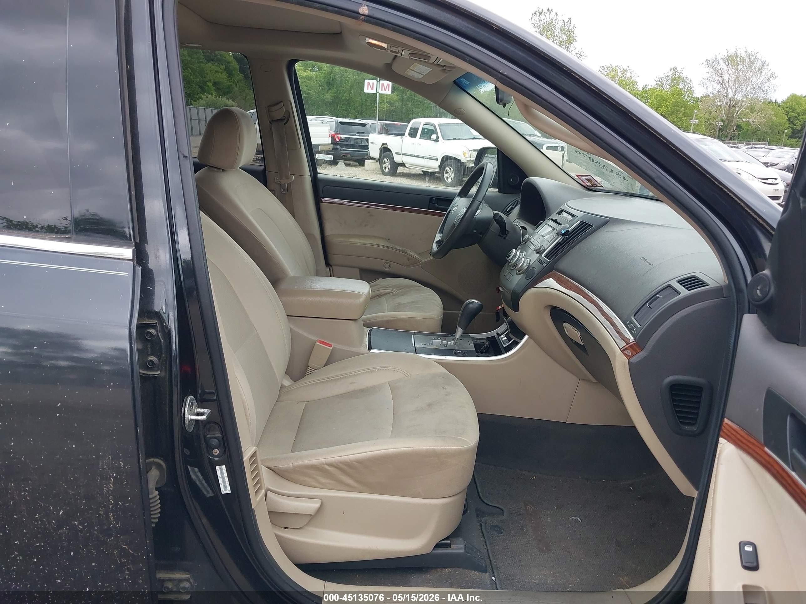 2009 Hyundai Veracruz Gls Dark Blue vin: KM8NU13C69U079603