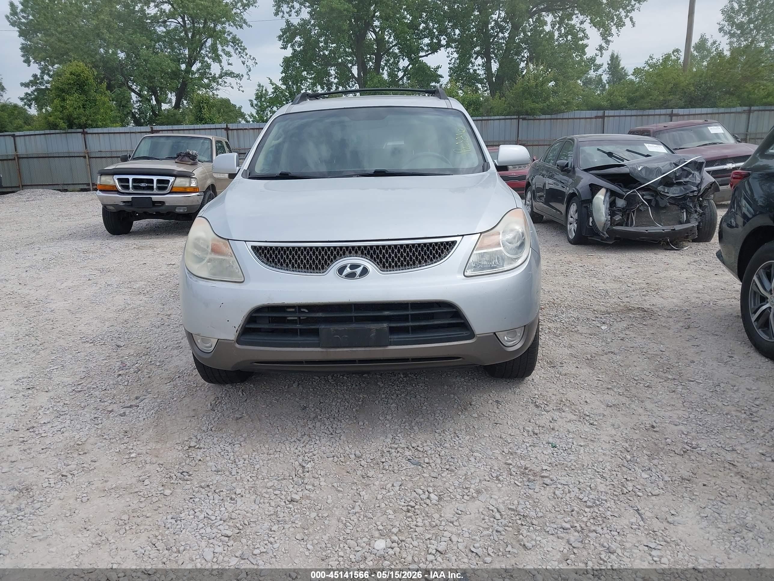 2009 Hyundai Veracruz Limited Gray vin: KM8NU13C69U083103