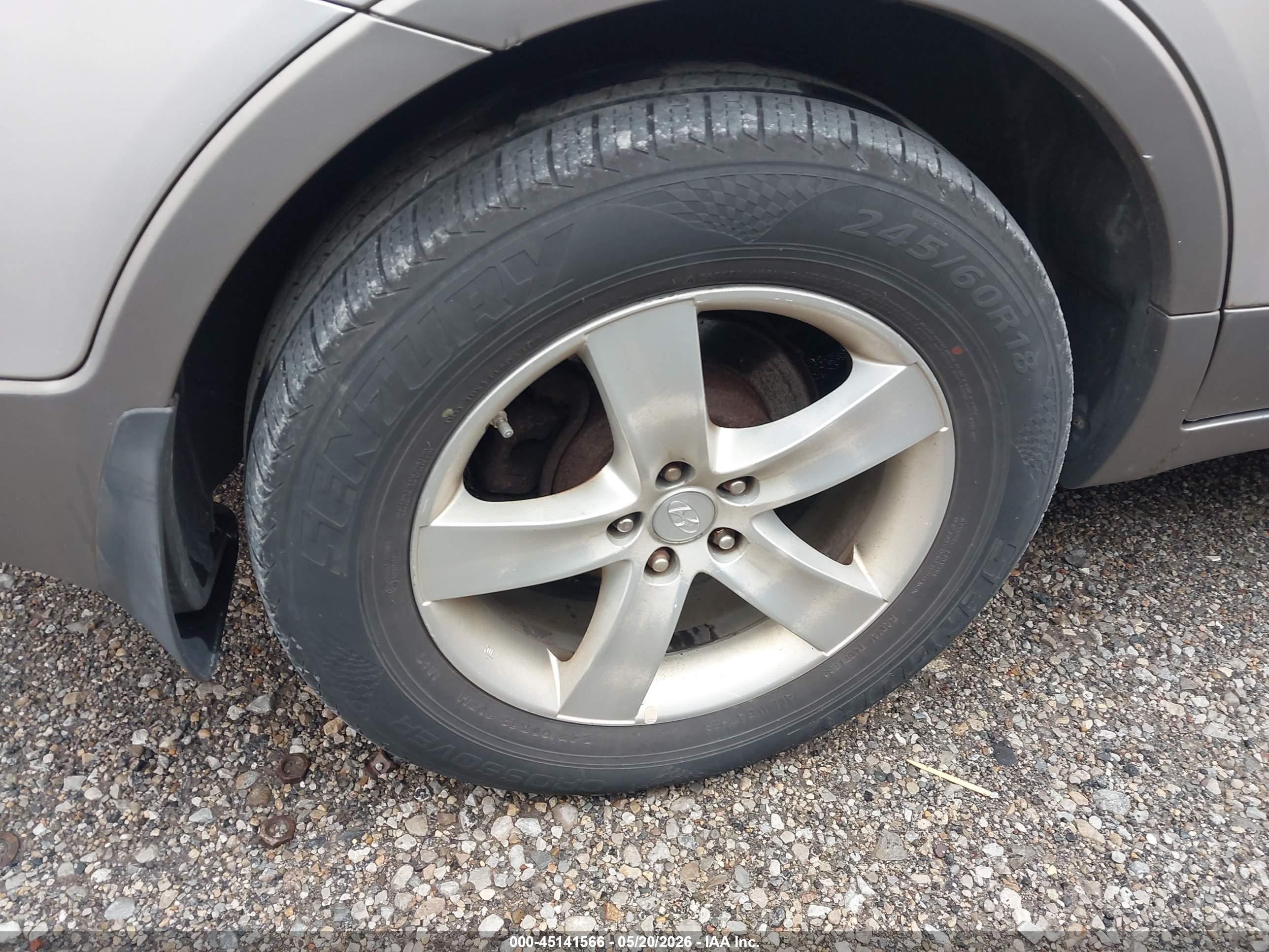 2009 Hyundai Veracruz Limited Gray vin: KM8NU13C69U083103