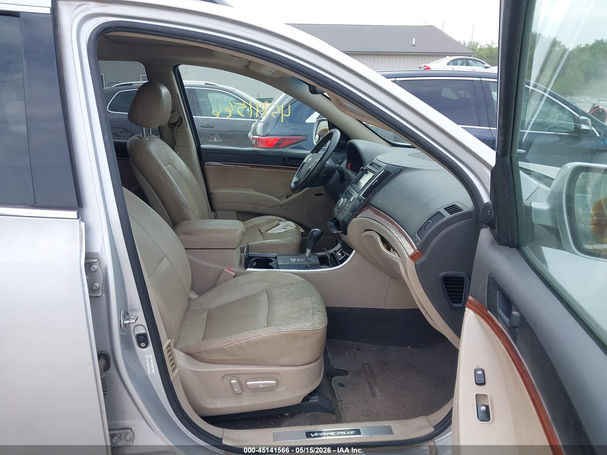 2009 Hyundai Veracruz Limited Gray vin: KM8NU13C69U083103