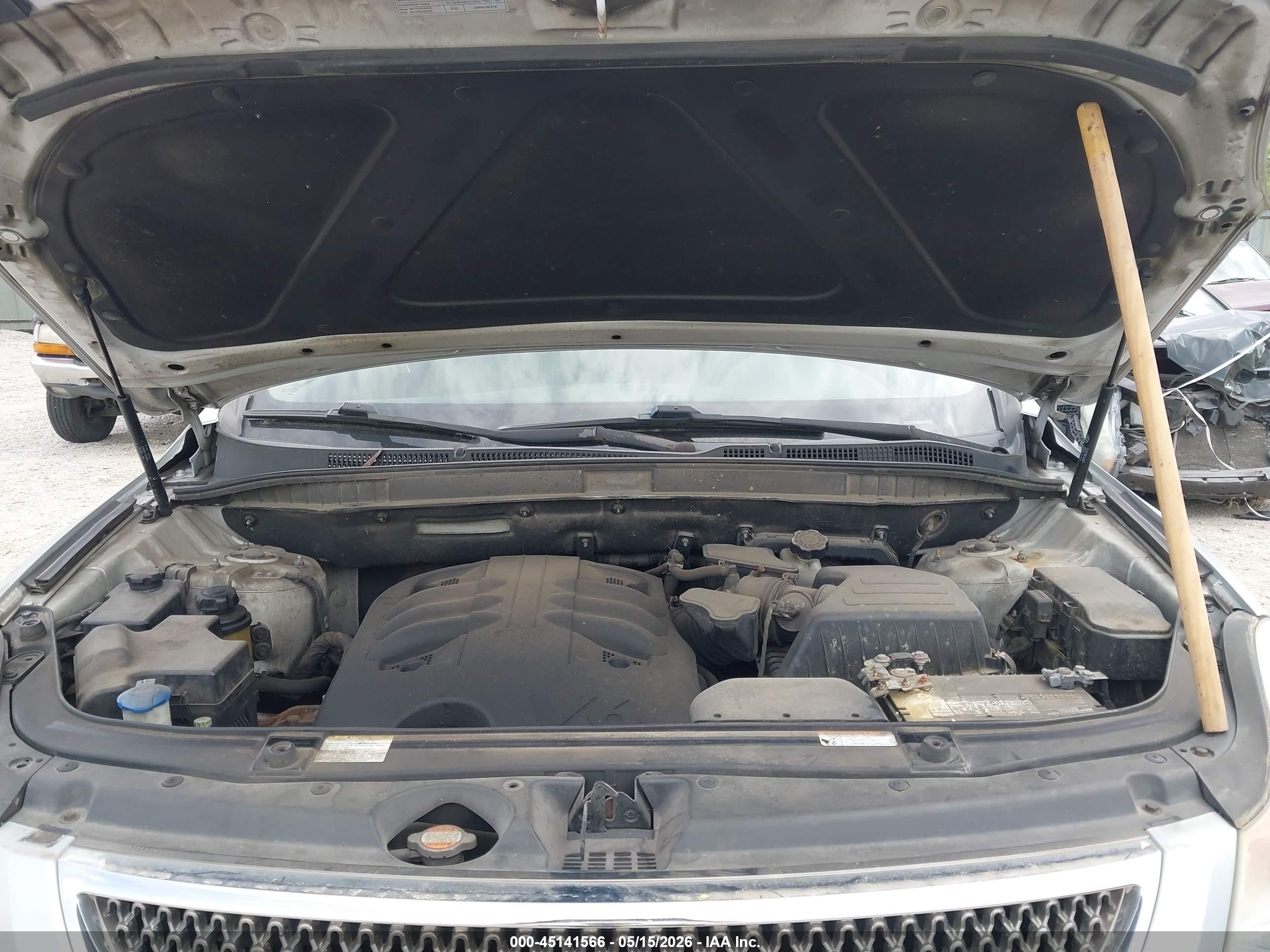 2009 Hyundai Veracruz Limited Gray vin: KM8NU13C69U083103