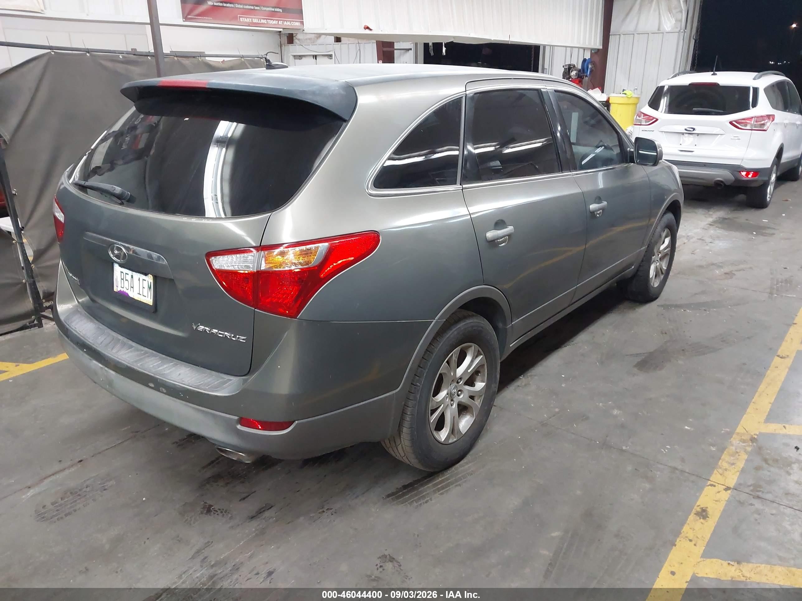 2008 Hyundai Veracruz Gls/limited/se Gray vin: KM8NU13C78U048455