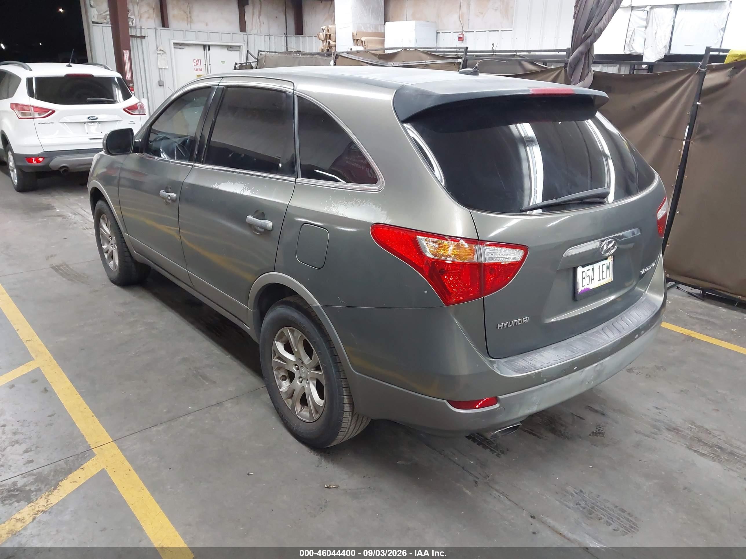2008 Hyundai Veracruz Gls/limited/se Gray vin: KM8NU13C78U048455