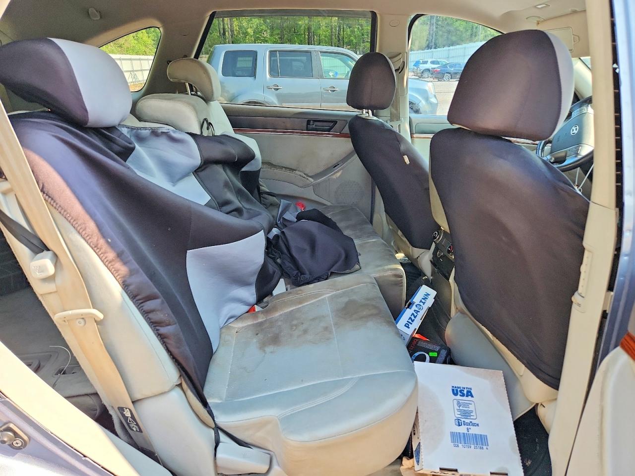 2008 Hyundai Veracruz Gls Gray vin: KM8NU13C88U034659